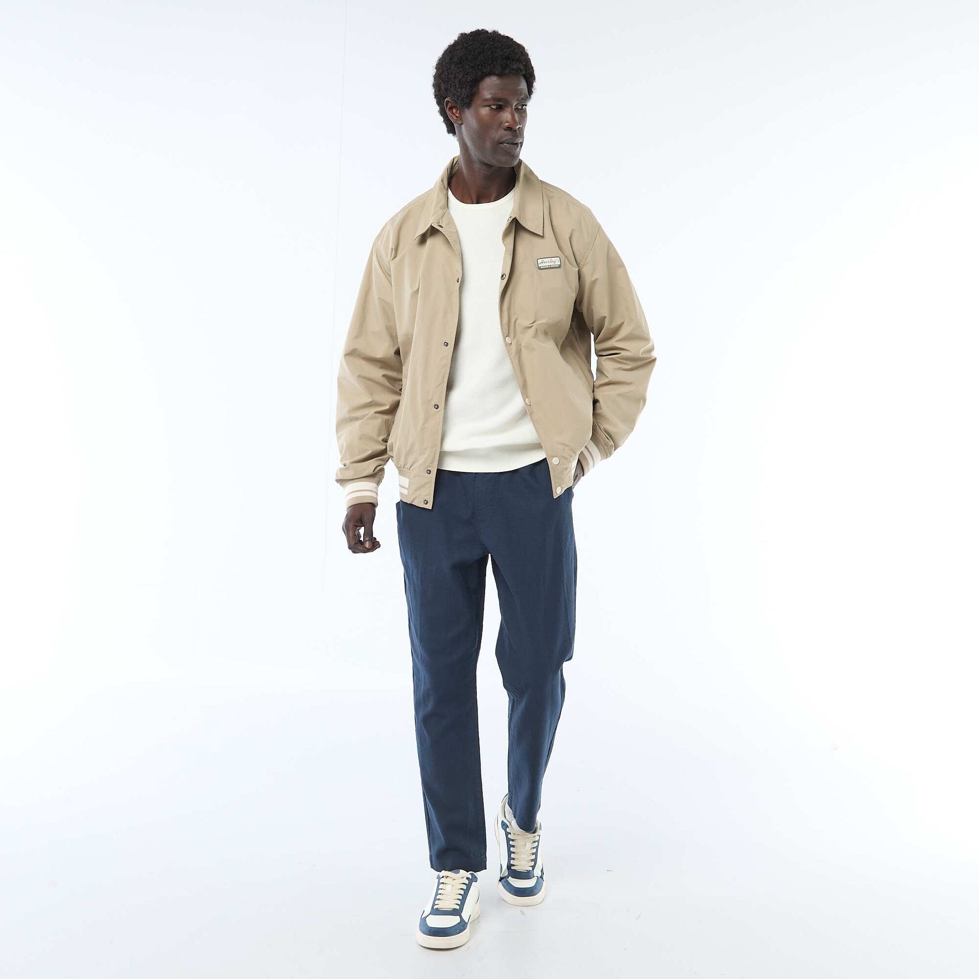 Blouson aviateur BEIGE