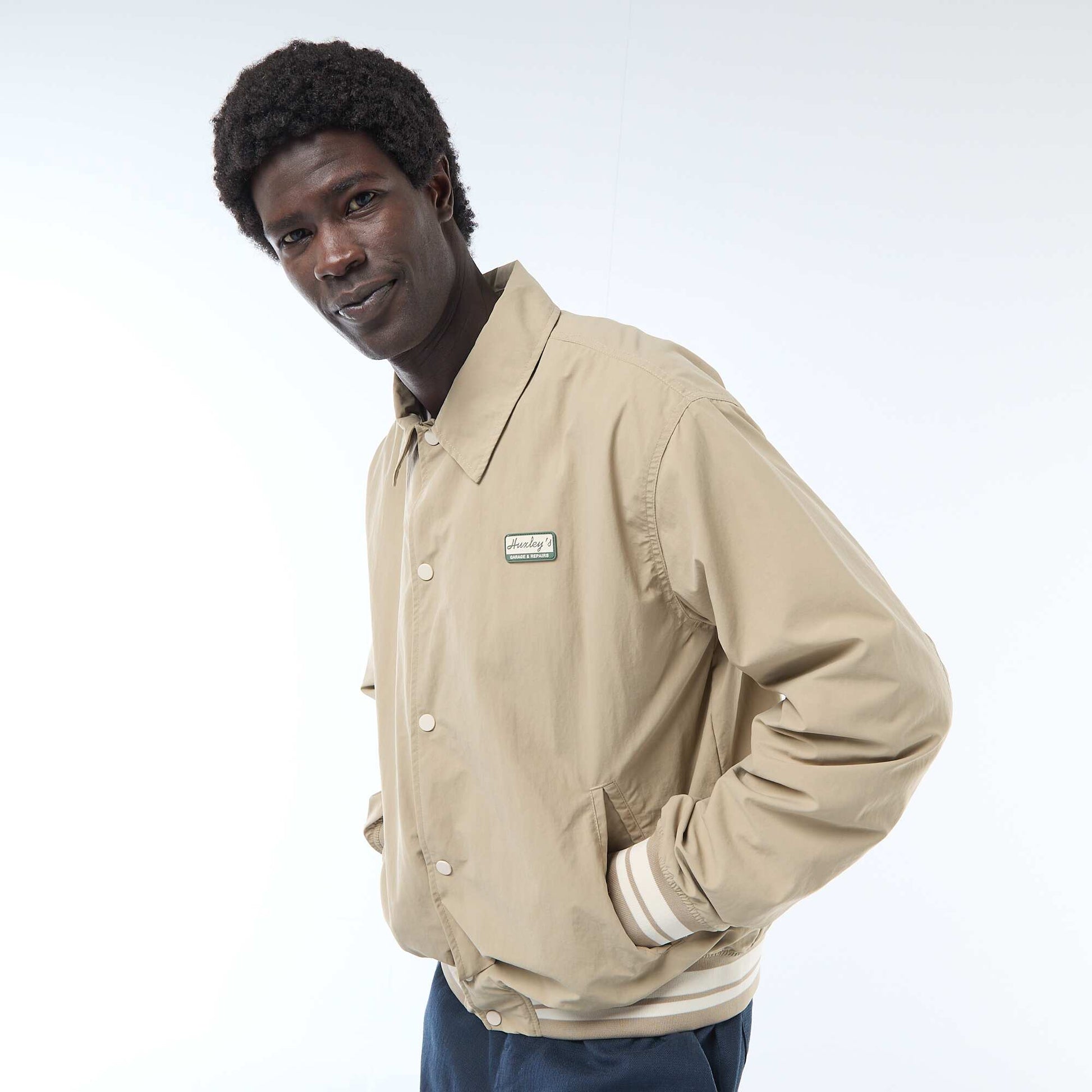 Blouson aviateur BEIGE