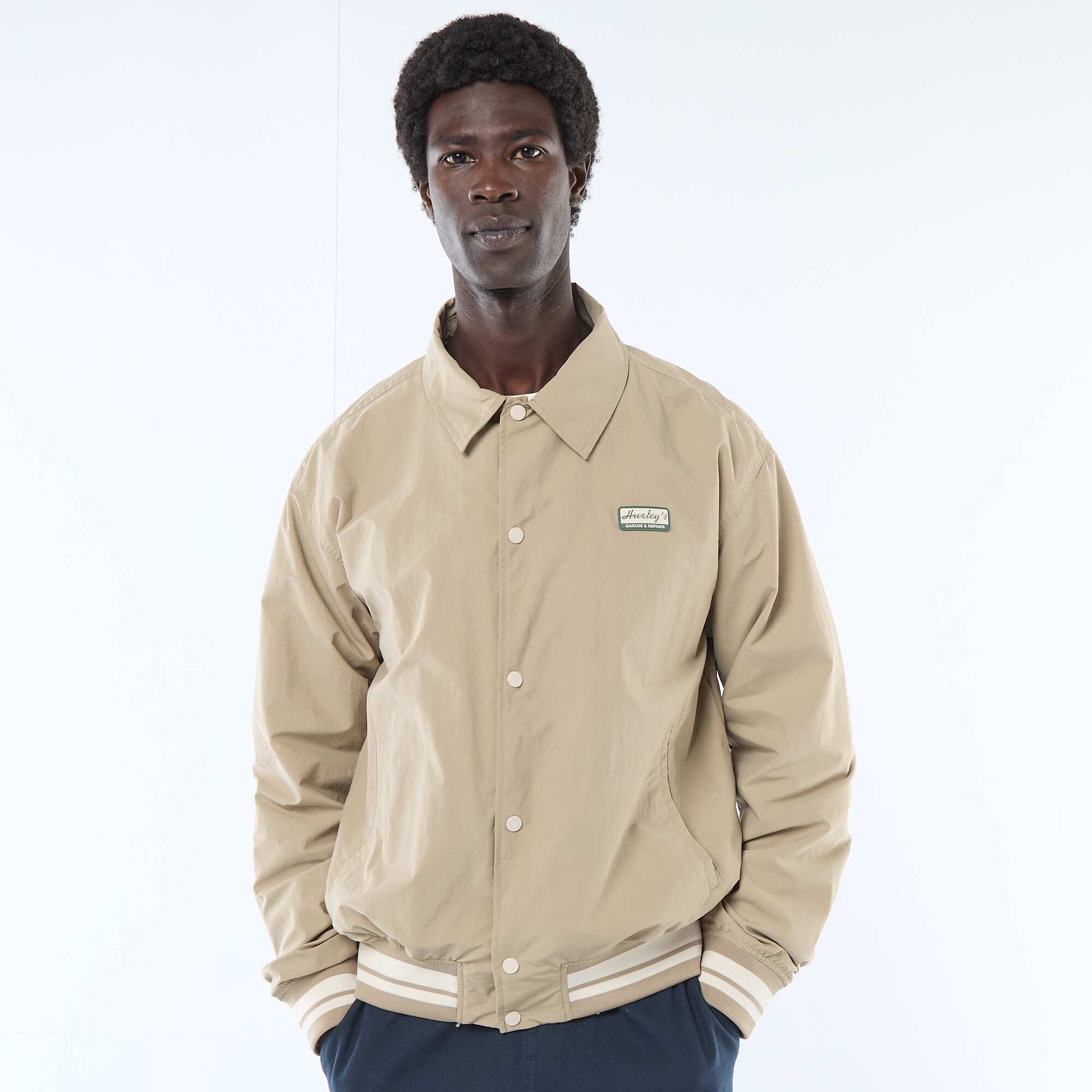 Blouson aviateur BEIGE