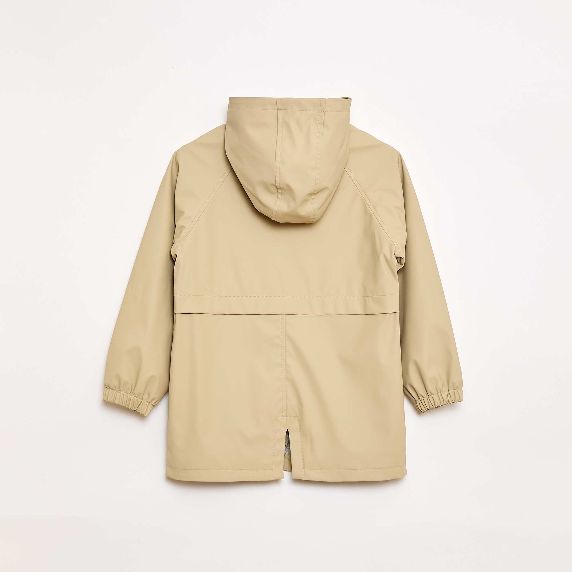 Parka à capuche déperlante BEIGE