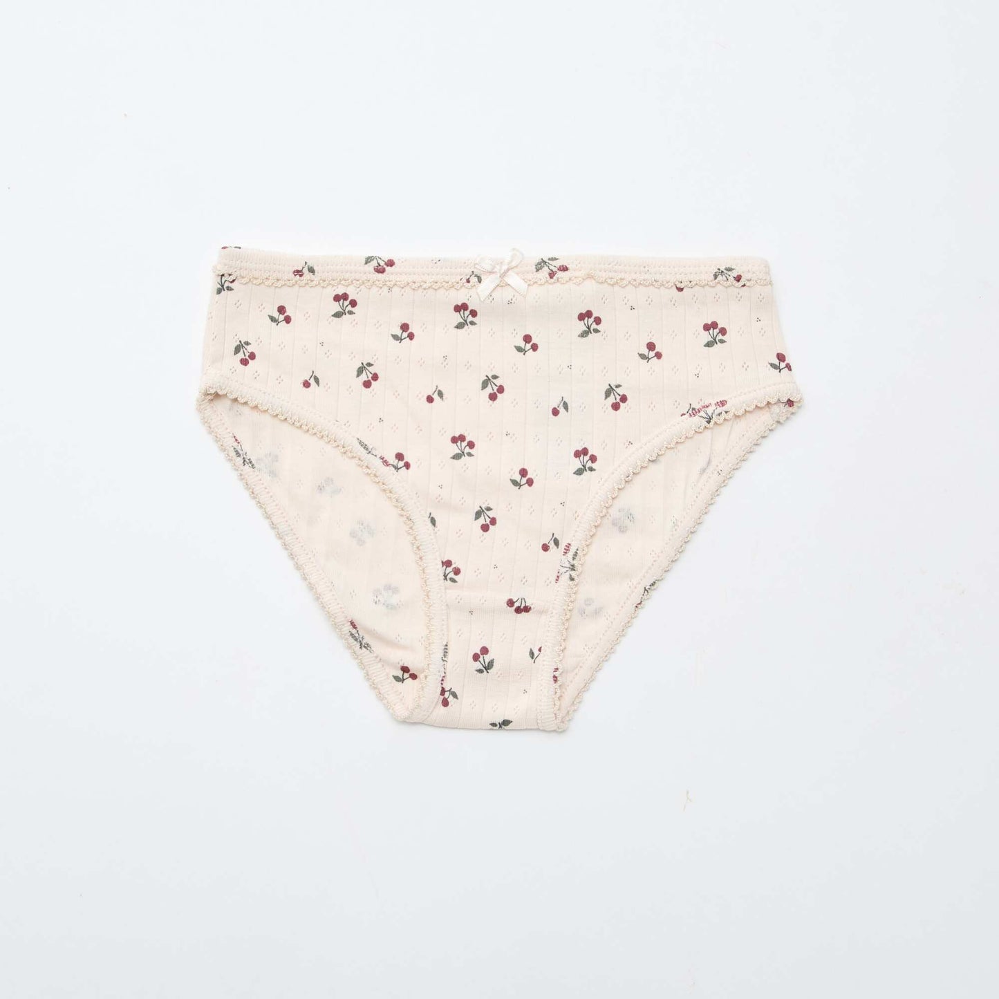 Lot de 3 culottes en maille pointelle ROSE