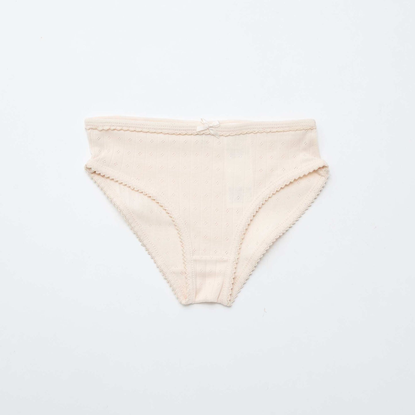 Lot de 3 culottes en maille pointelle ROSE