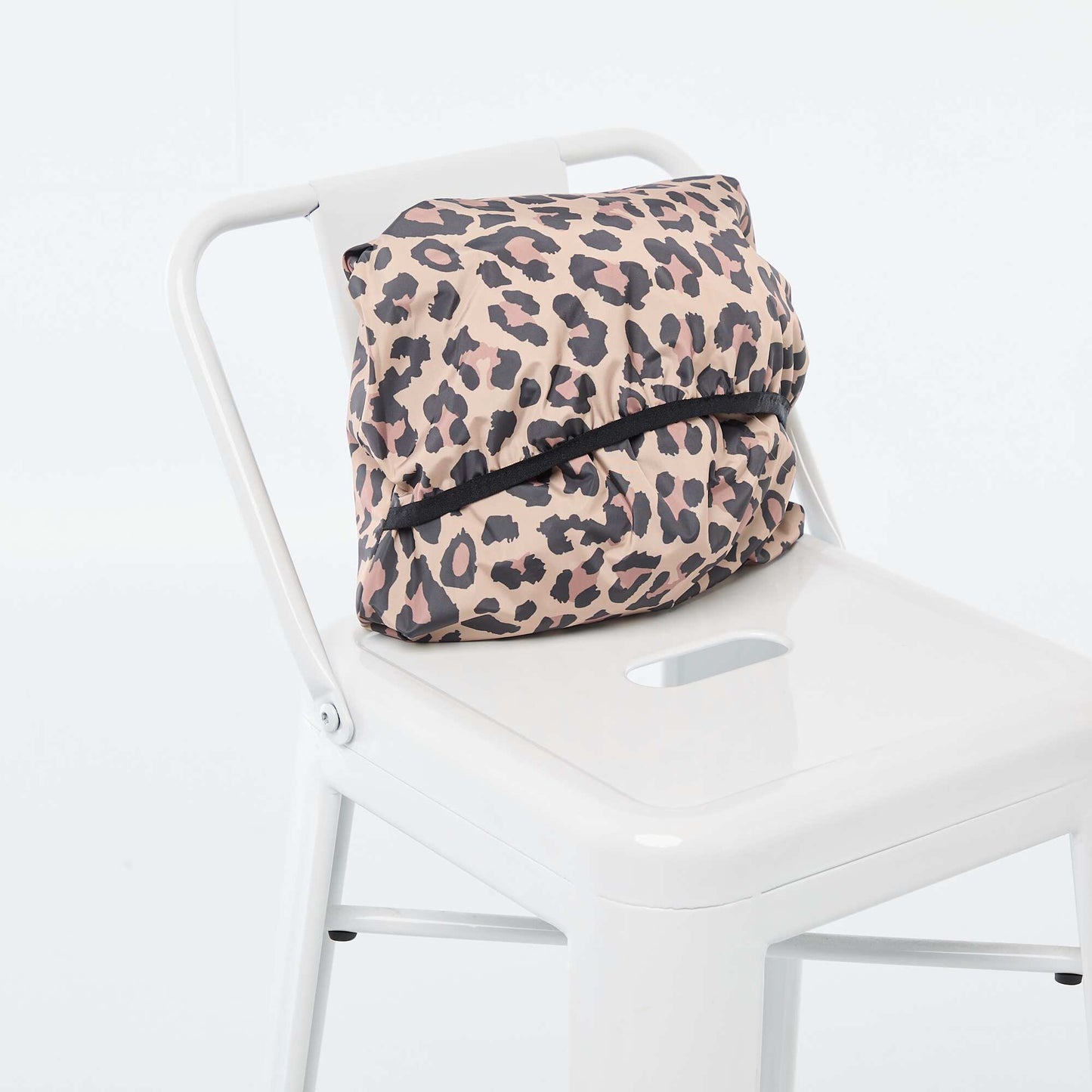 Cape de pluie déperlante avec capuche avec astuce pliage sur elle-même BEIGE