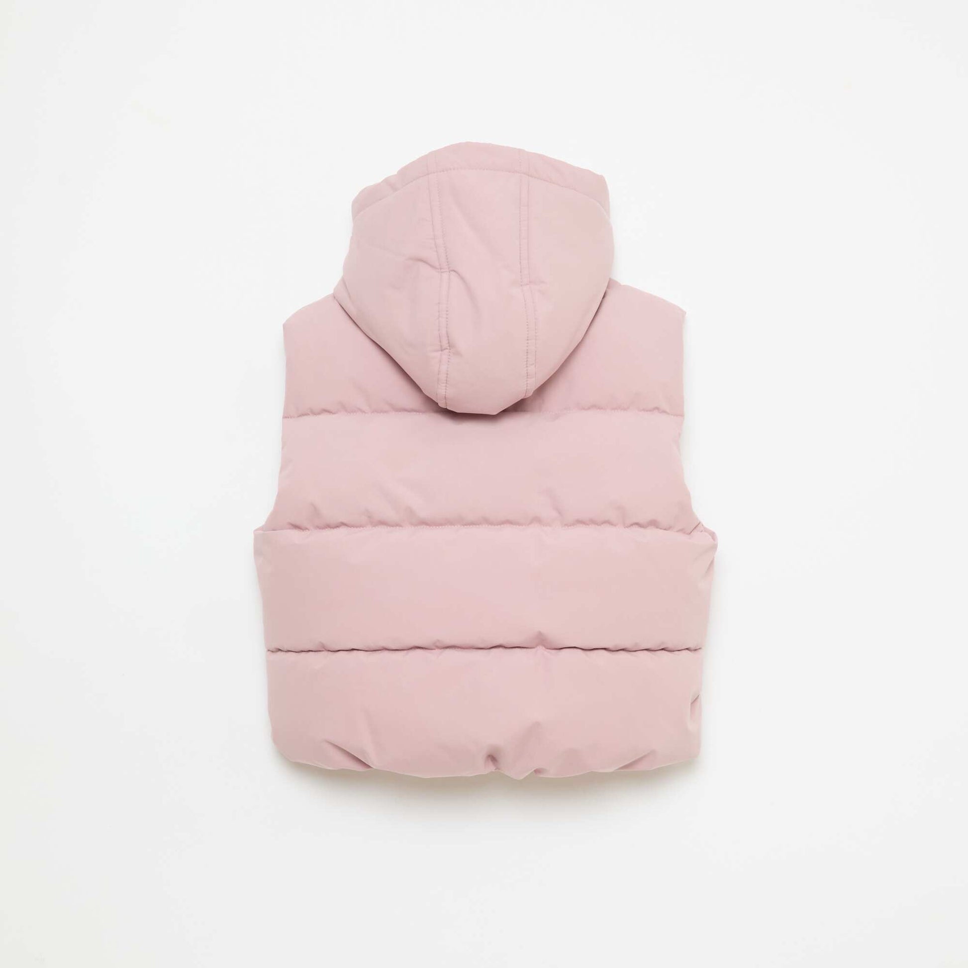 Doudoune sans manches matelassée ROSE