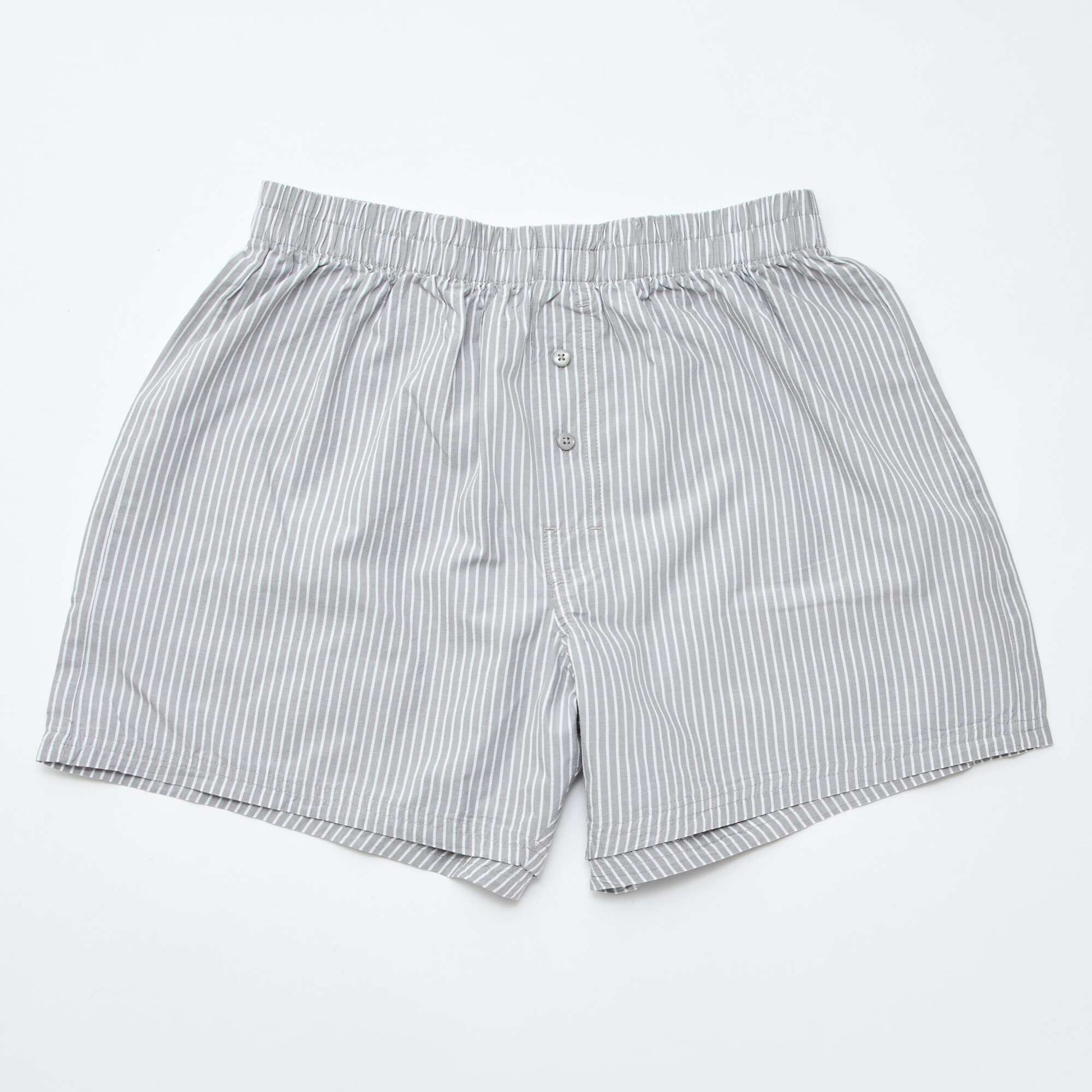 Lot de 5 caleçons en coton GRIS