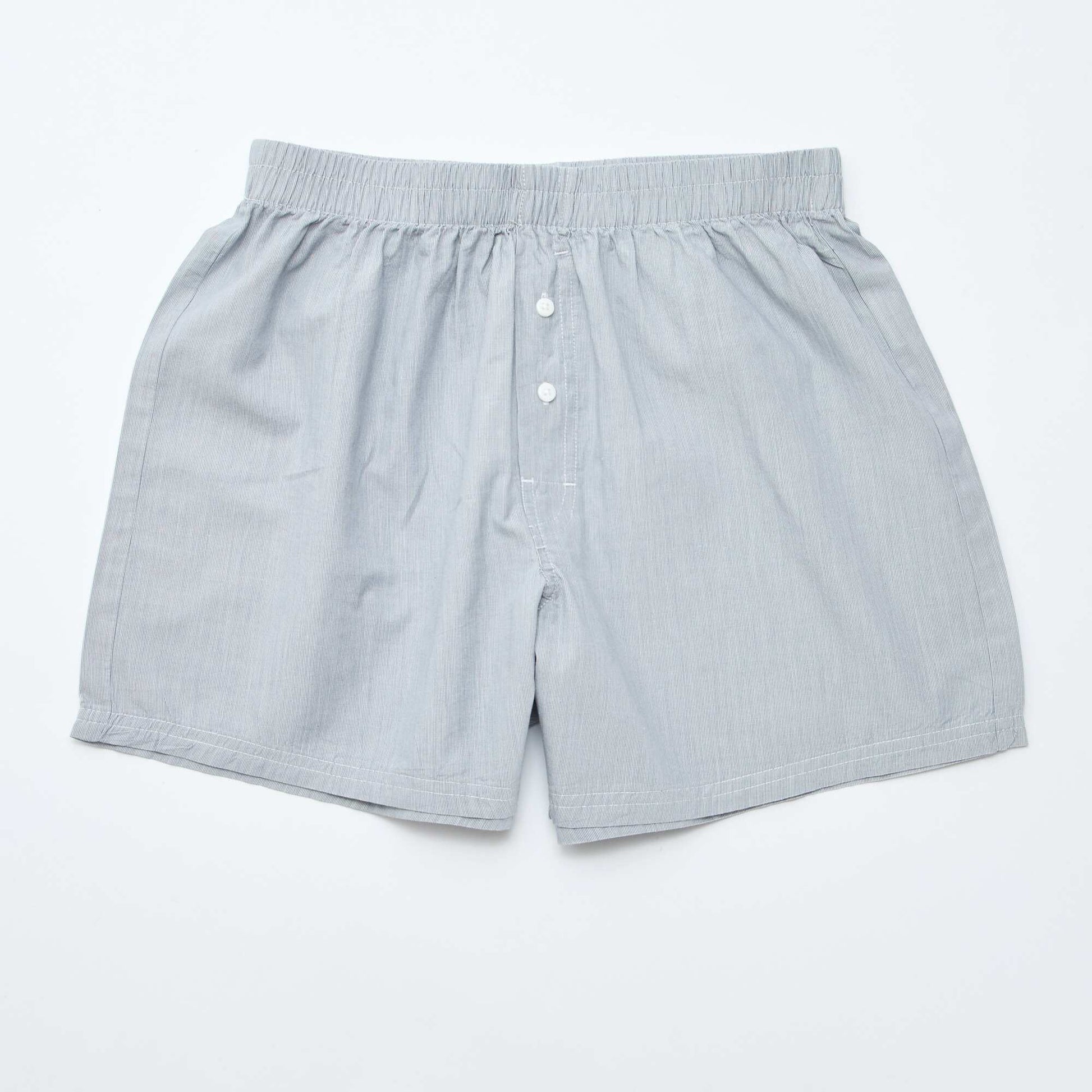 Lot de 5 caleçons en coton GRIS