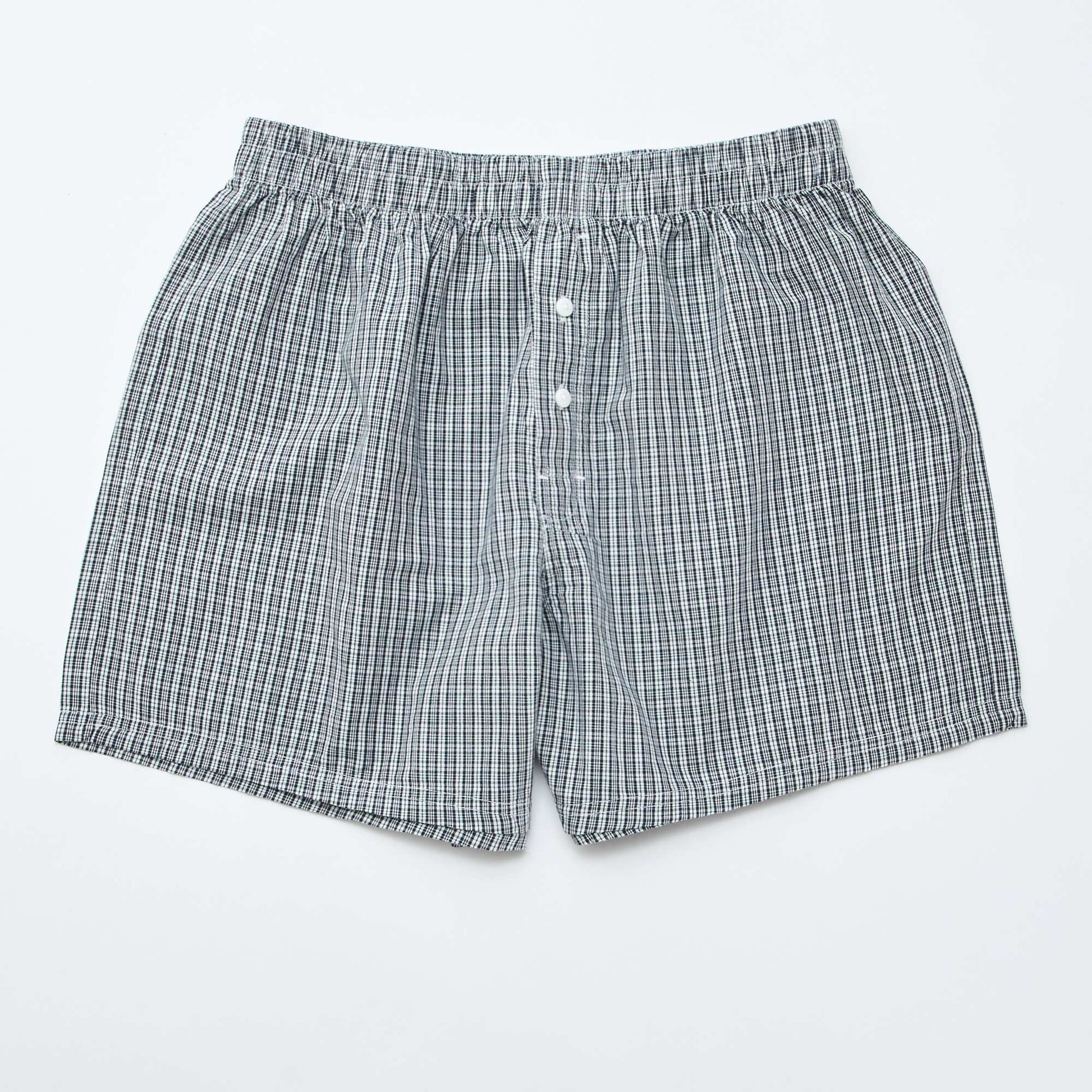 Lot de 5 caleçons en coton GRIS
