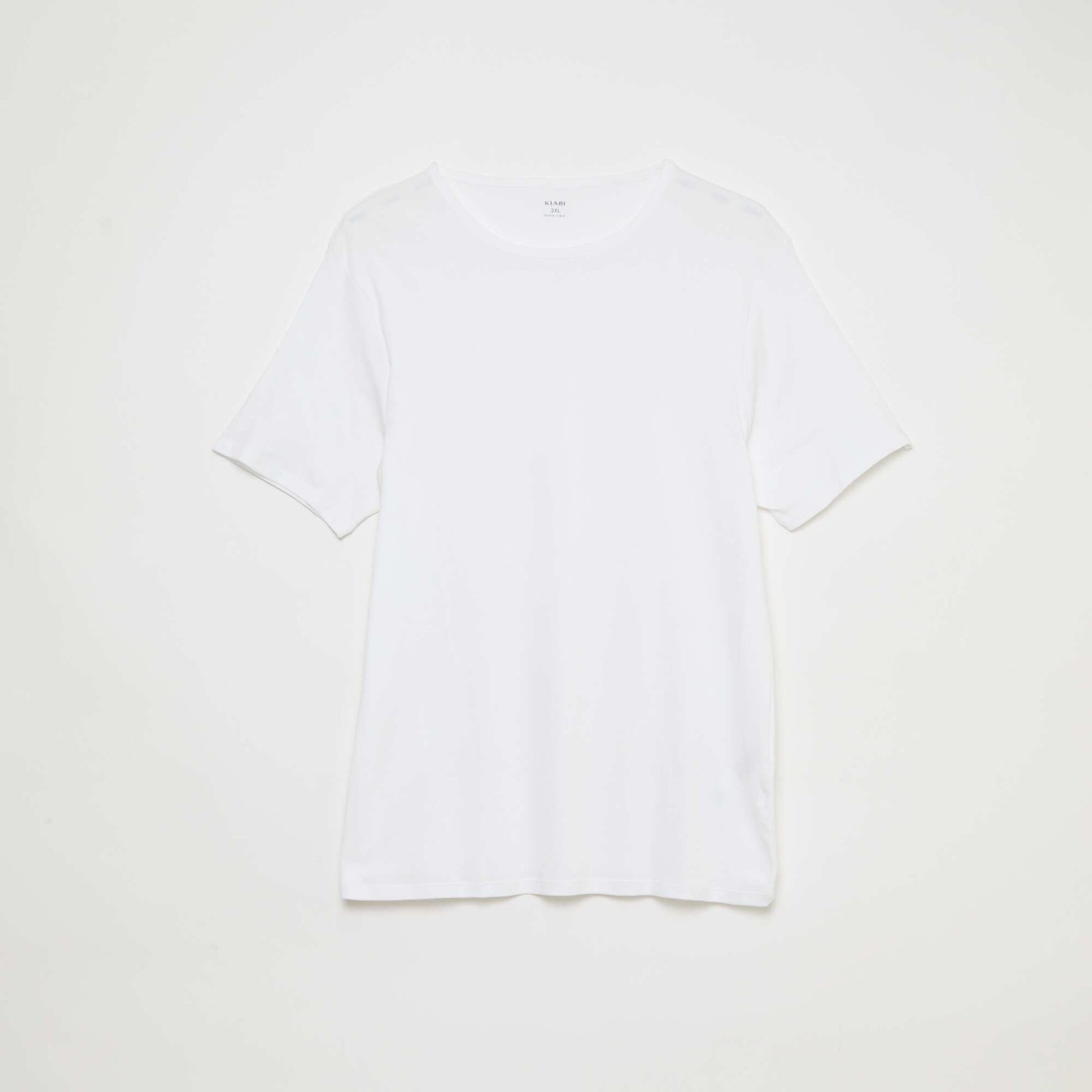 Lot de t-shirt en maille jersey - 2 pièces BLANC