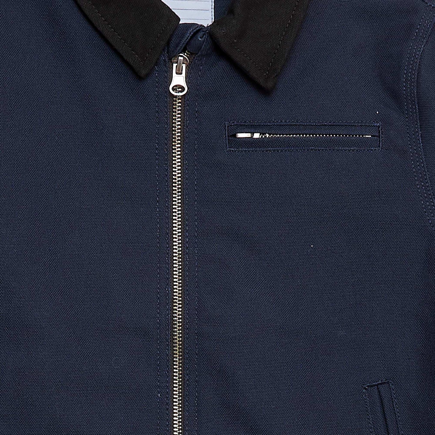 Veste zippée  façon workwear BLEU