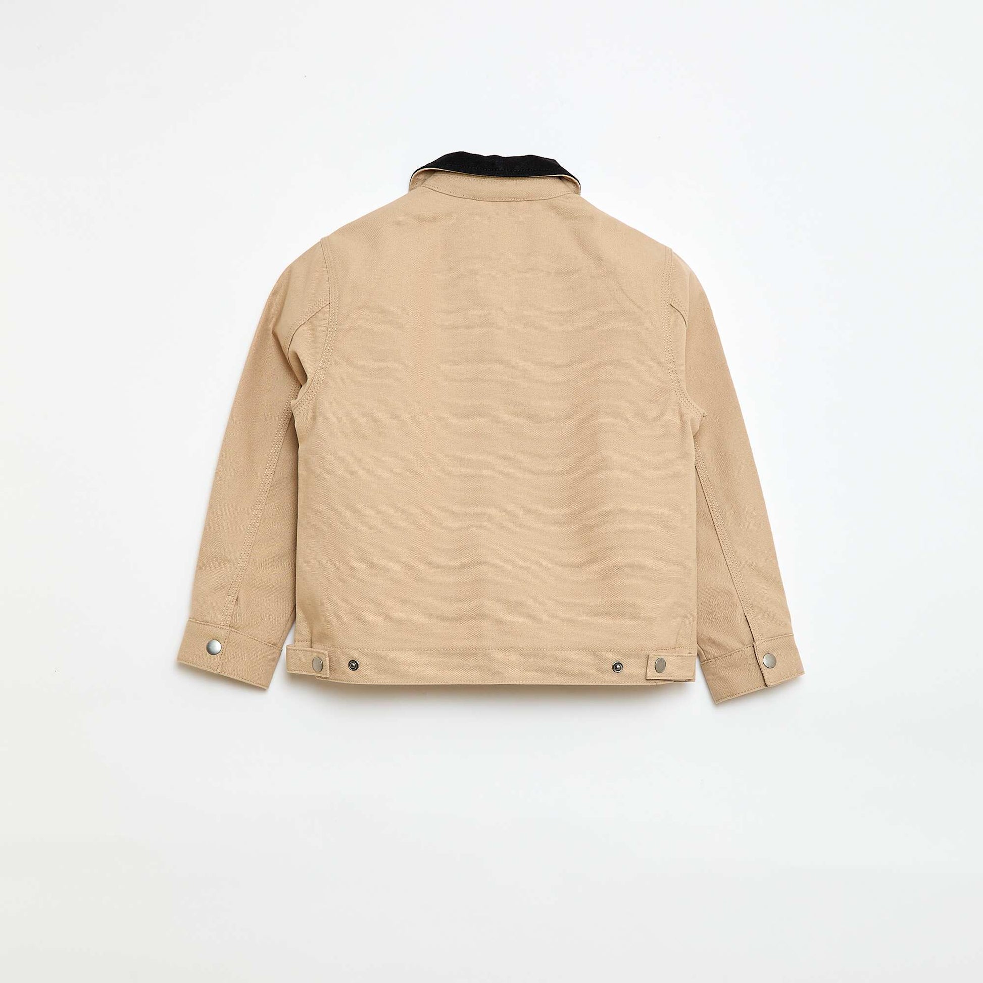 Veste zippée façon workwear BEIGE
