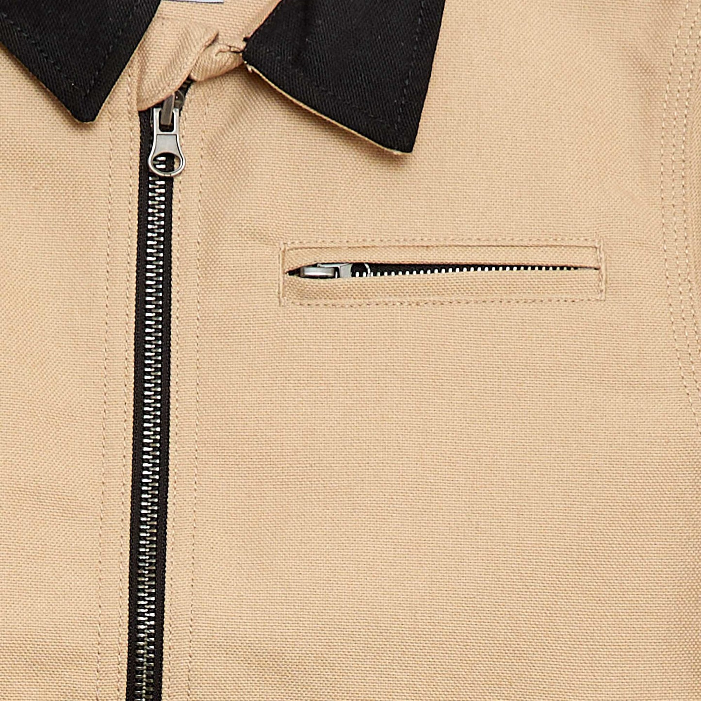 Veste zippée  façon workwear BEIGE