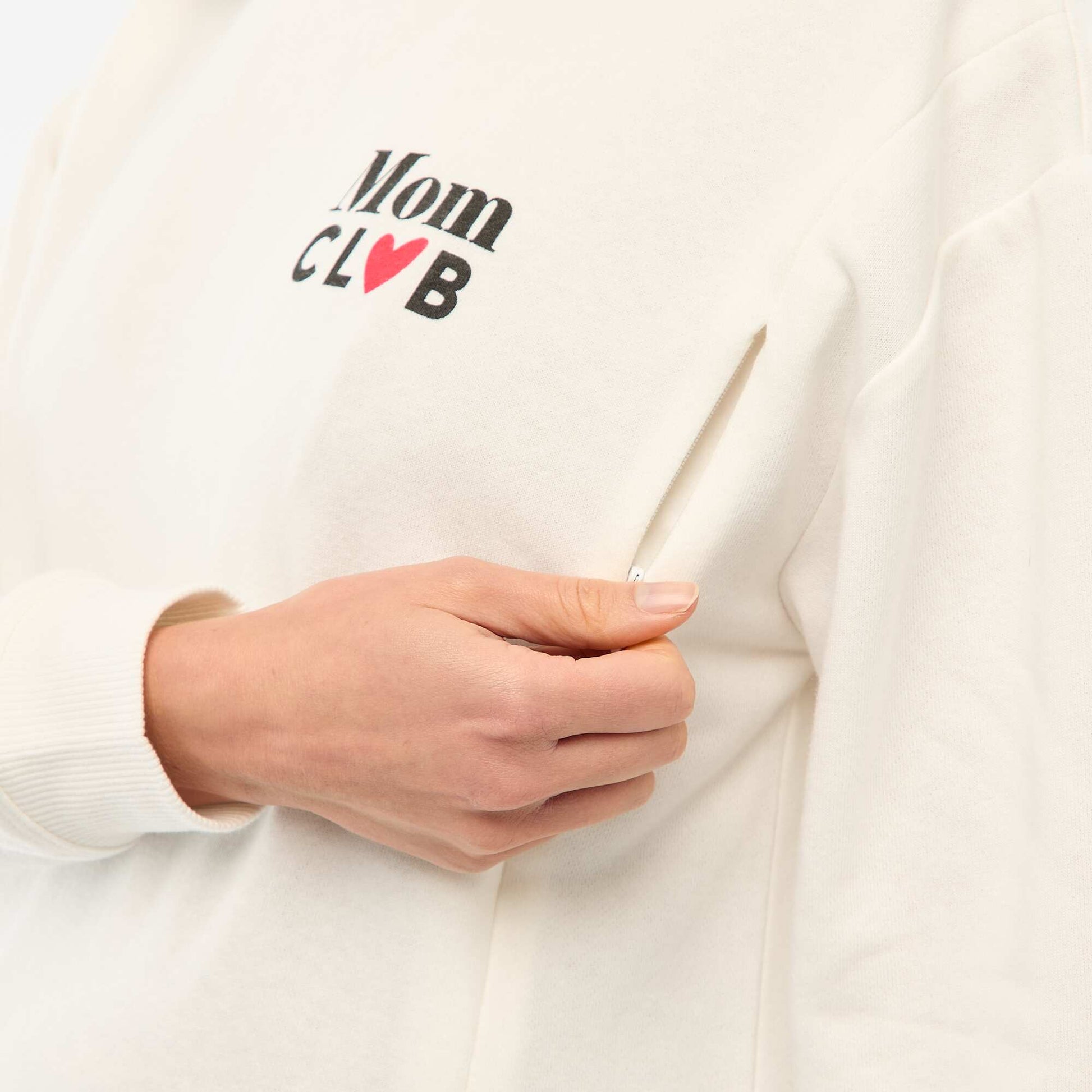 Sweat d'allaitement BEIGE