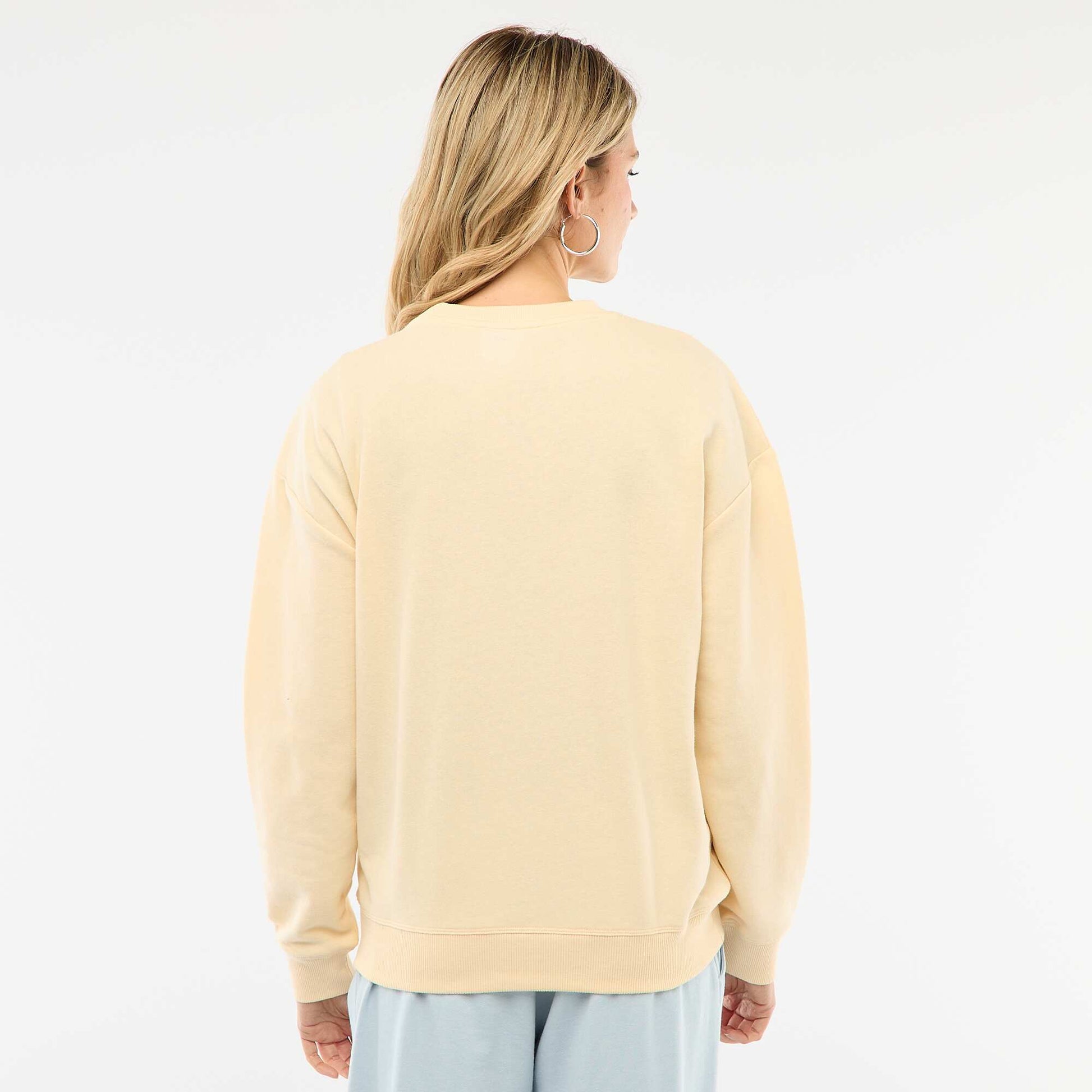 Sweat d'allaitement JAUNE