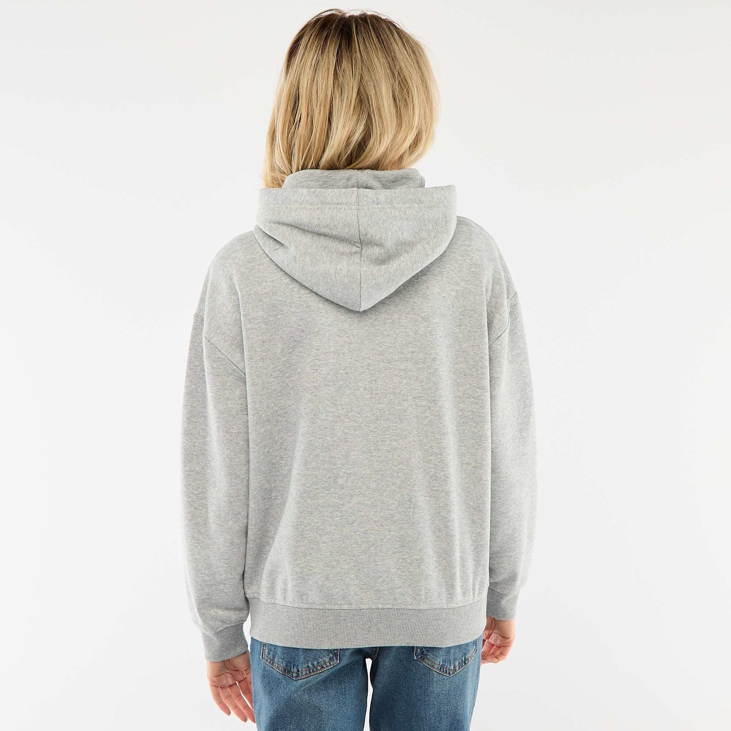Sweat d'allaitement à capuche GRIS