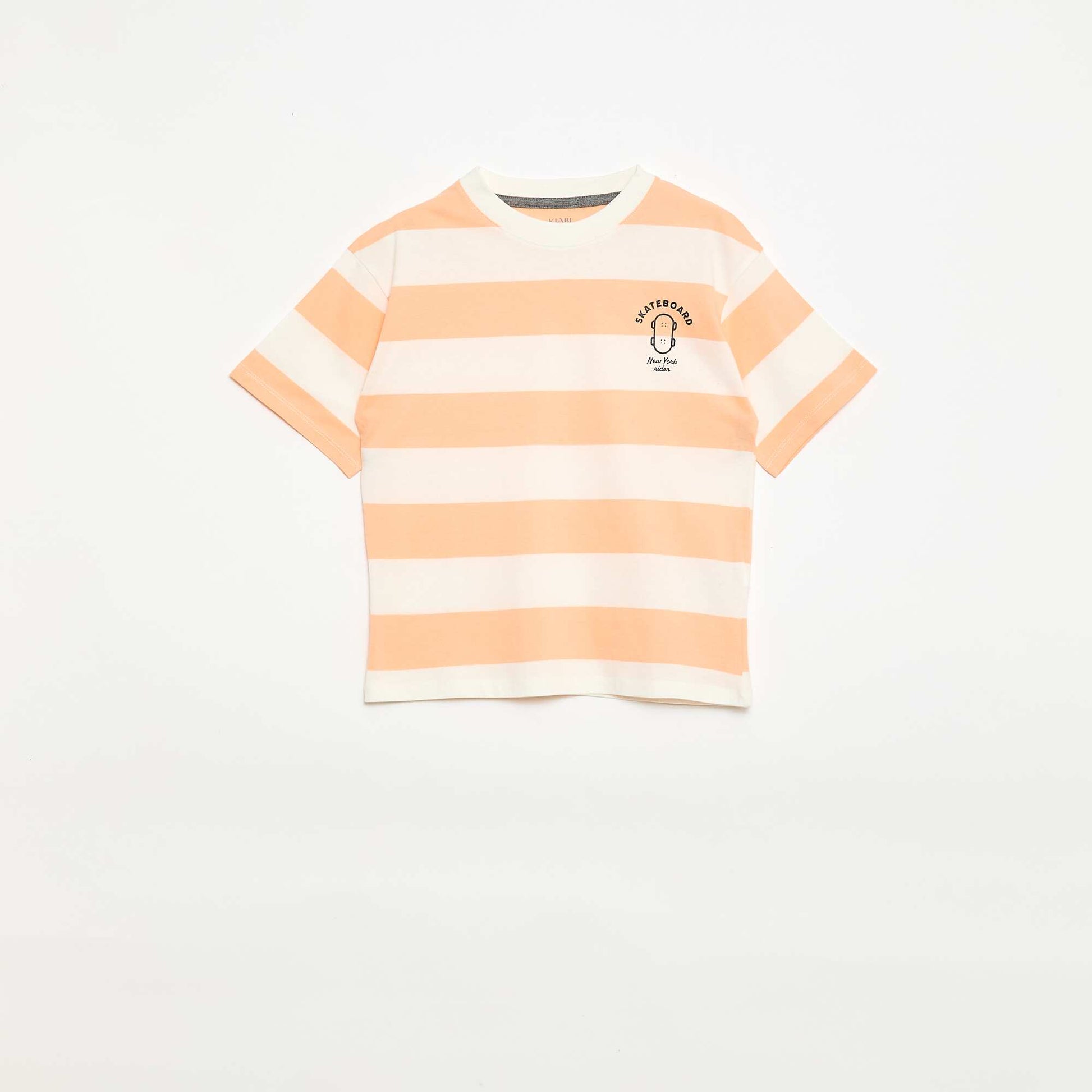 Ensemble de pyjama court 2 pièces  T-shirt + short ORANGE