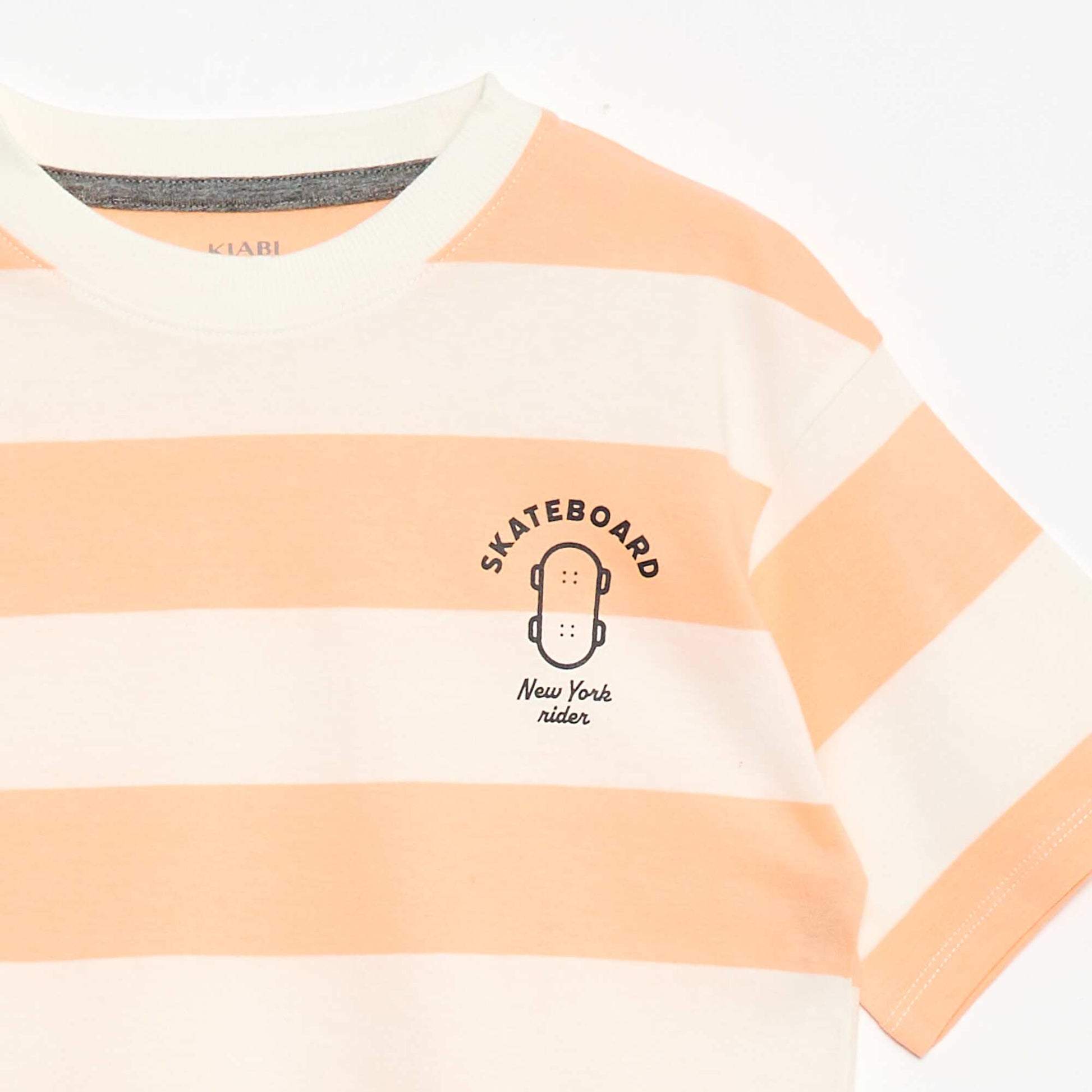 Ensemble de pyjama court 2 pièces  T-shirt + short ORANGE