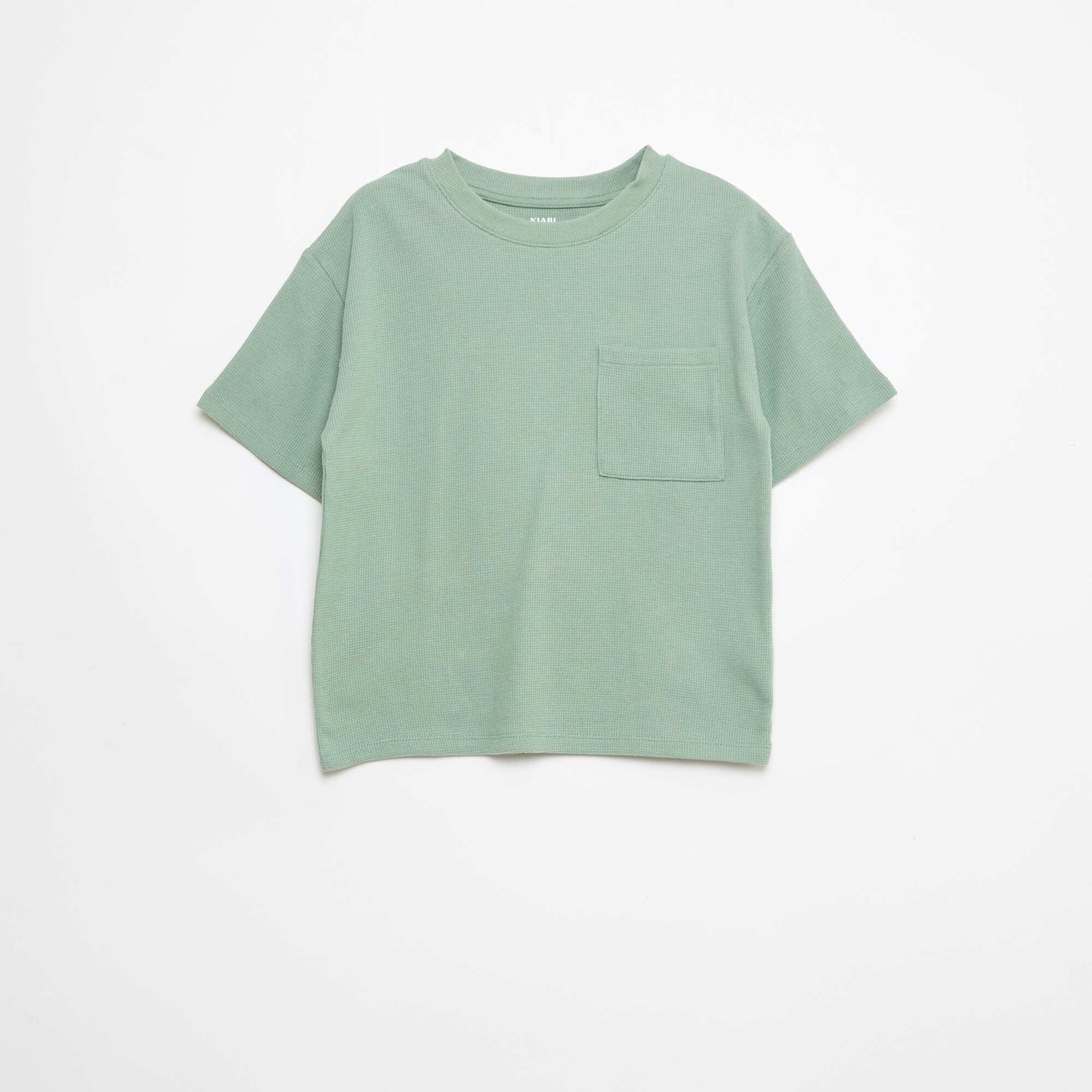 Ensemble de pyjama en coton uni VERT