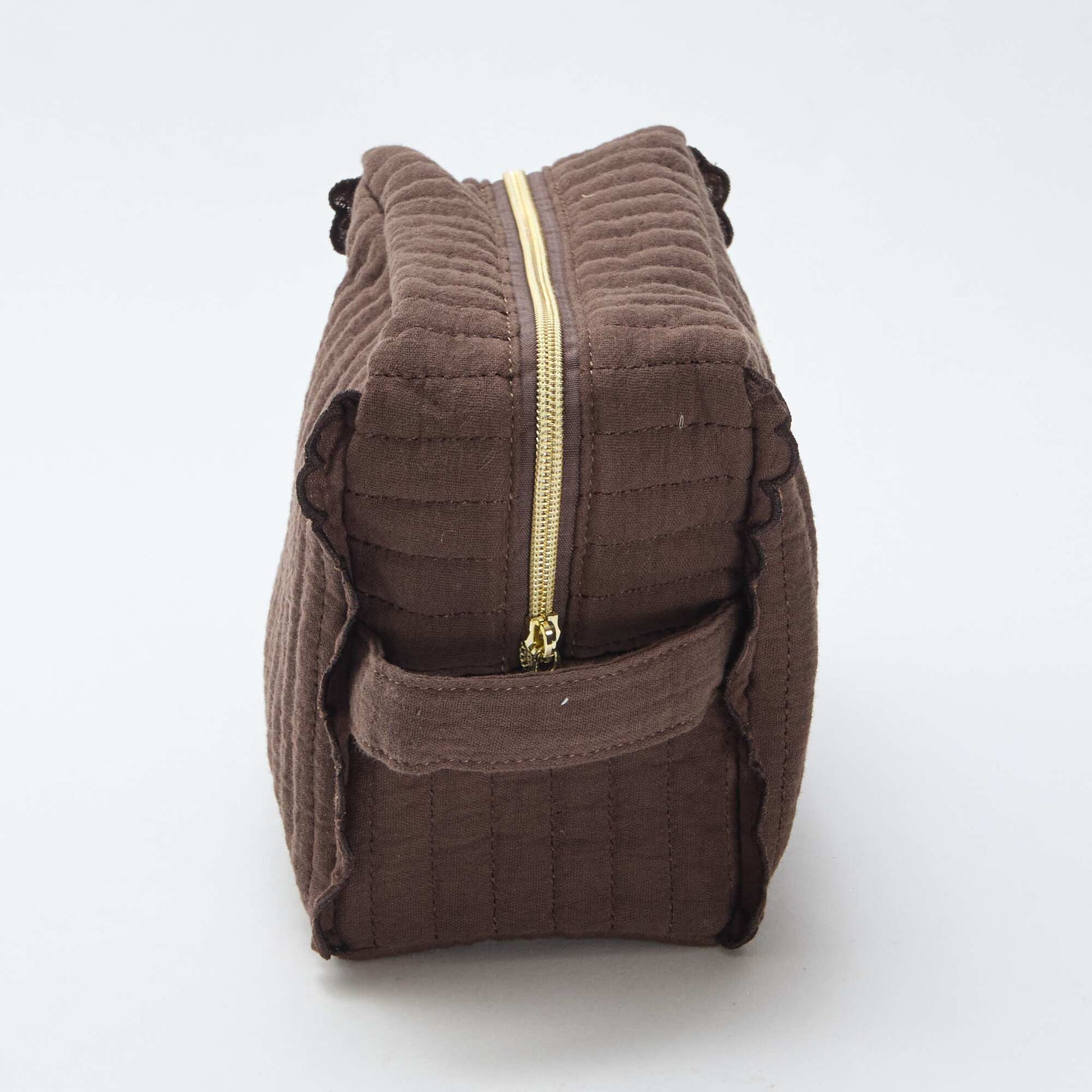 Trousse Vanity grand format MARRON