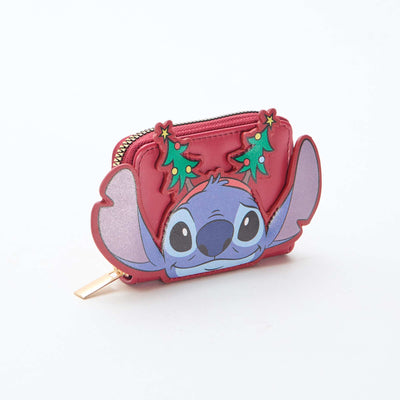 Porte- monnaie animé 'Disney' 'Stitch' ROUGE