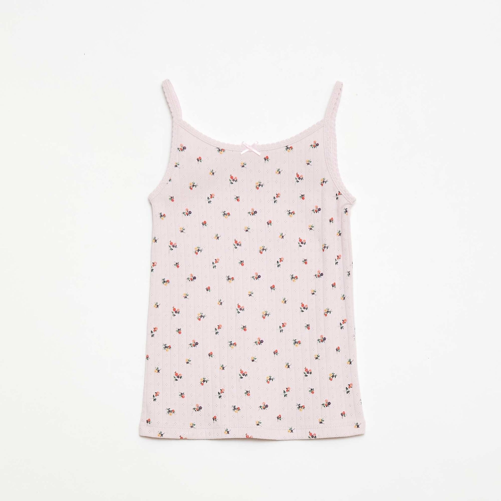 Ensemble pyjama court débardeur + short à motif - 2 pièces VIOLET