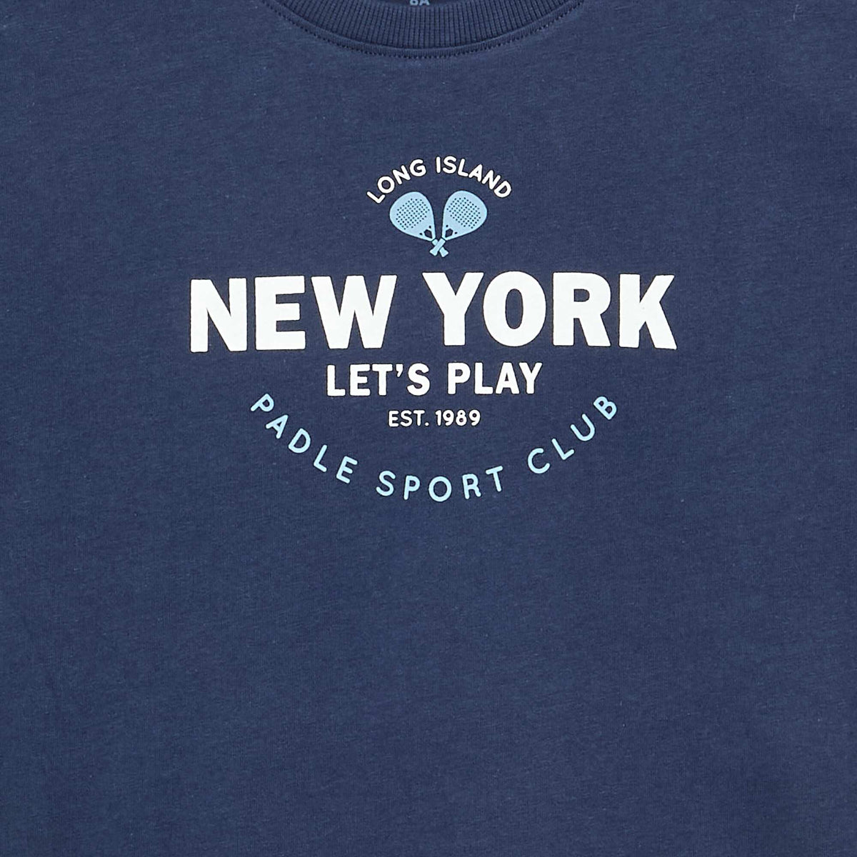 Ensemble pyjama court t-shirt + short - 2 pièces BLEU