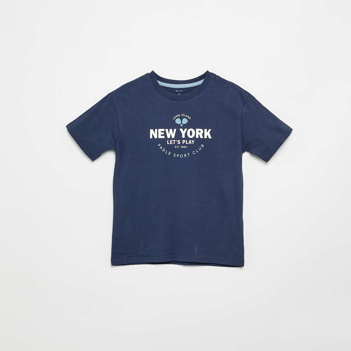 Ensemble pyjama court t-shirt + short - 2 pièces BLEU