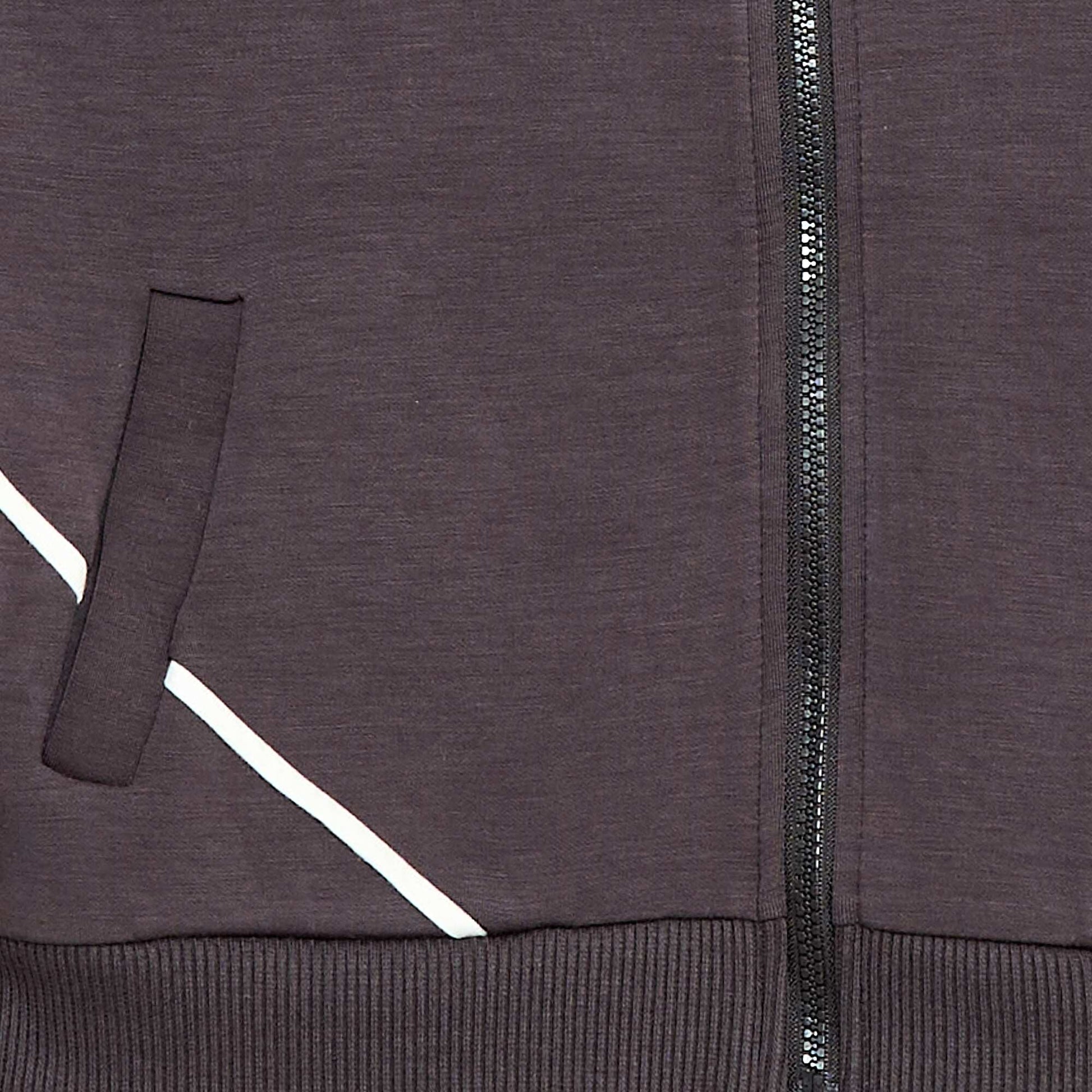 Sweat à capuche toucher doux NOIR