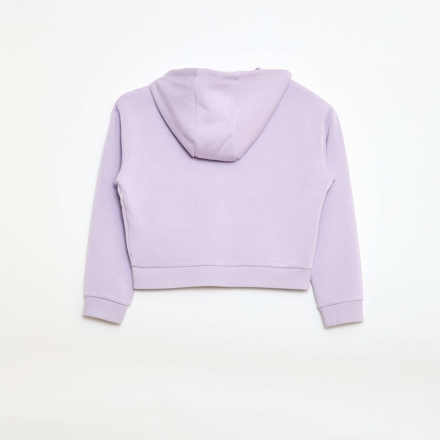 Sweat à capuche toucher doux VIOLET