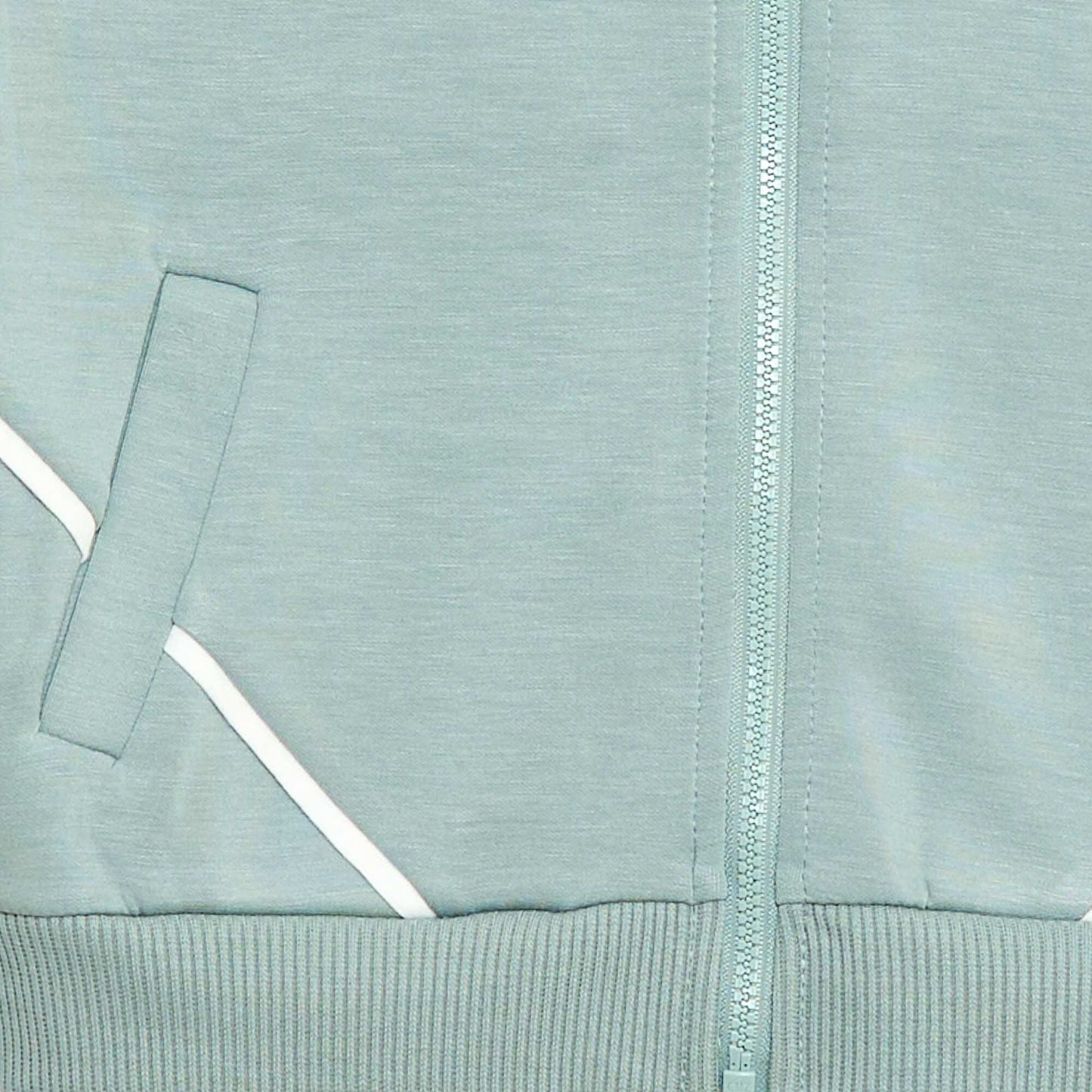 Sweat à capuche toucher doux BLEU