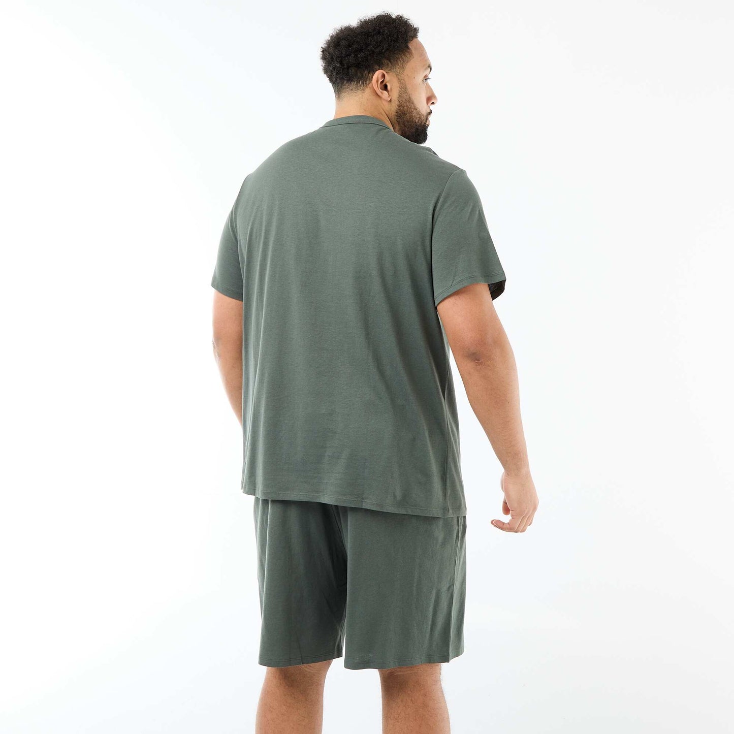 Ensemble pyjama court t-shirt + short - 2 pièces VERT