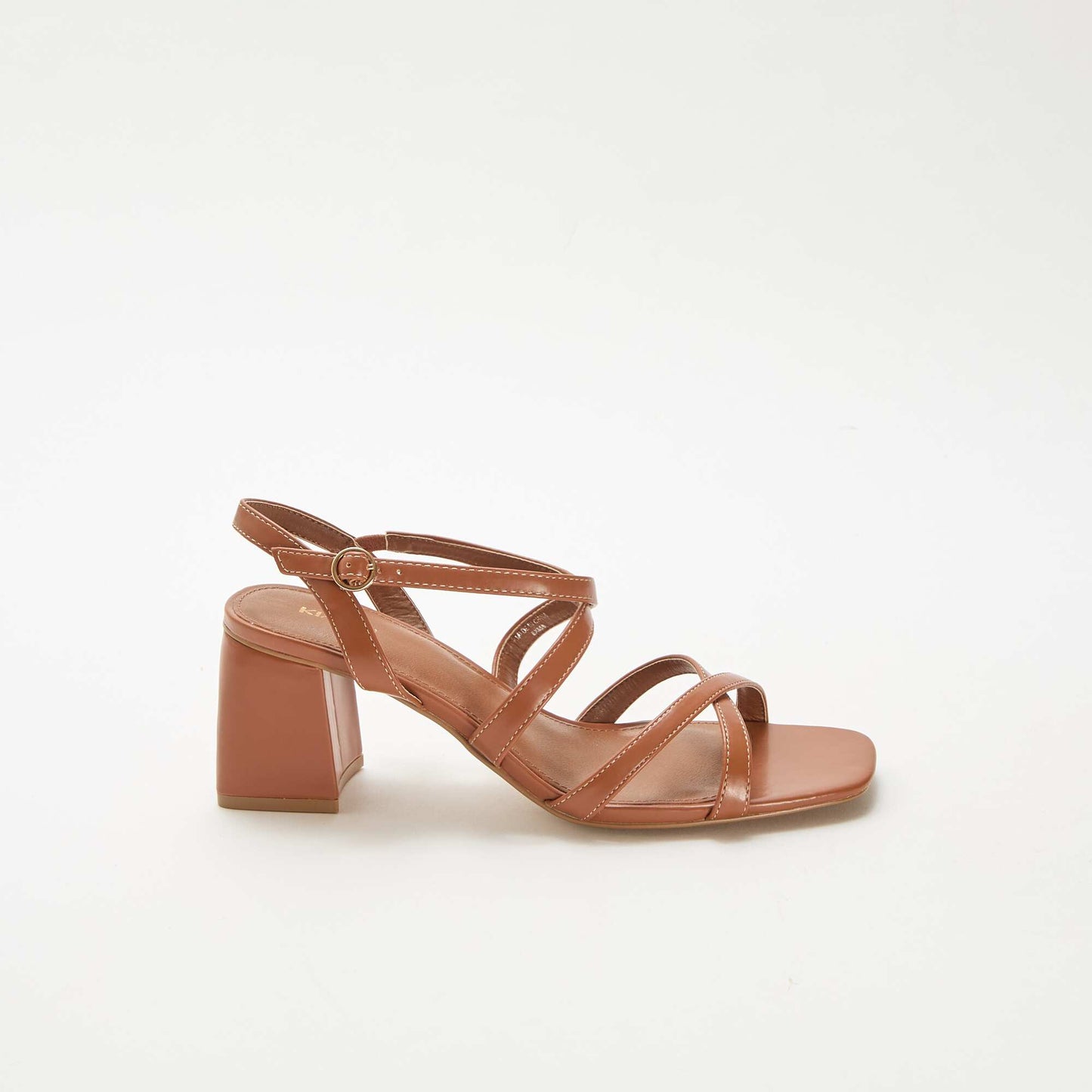 Sandales de cérémonie à talons MARRON