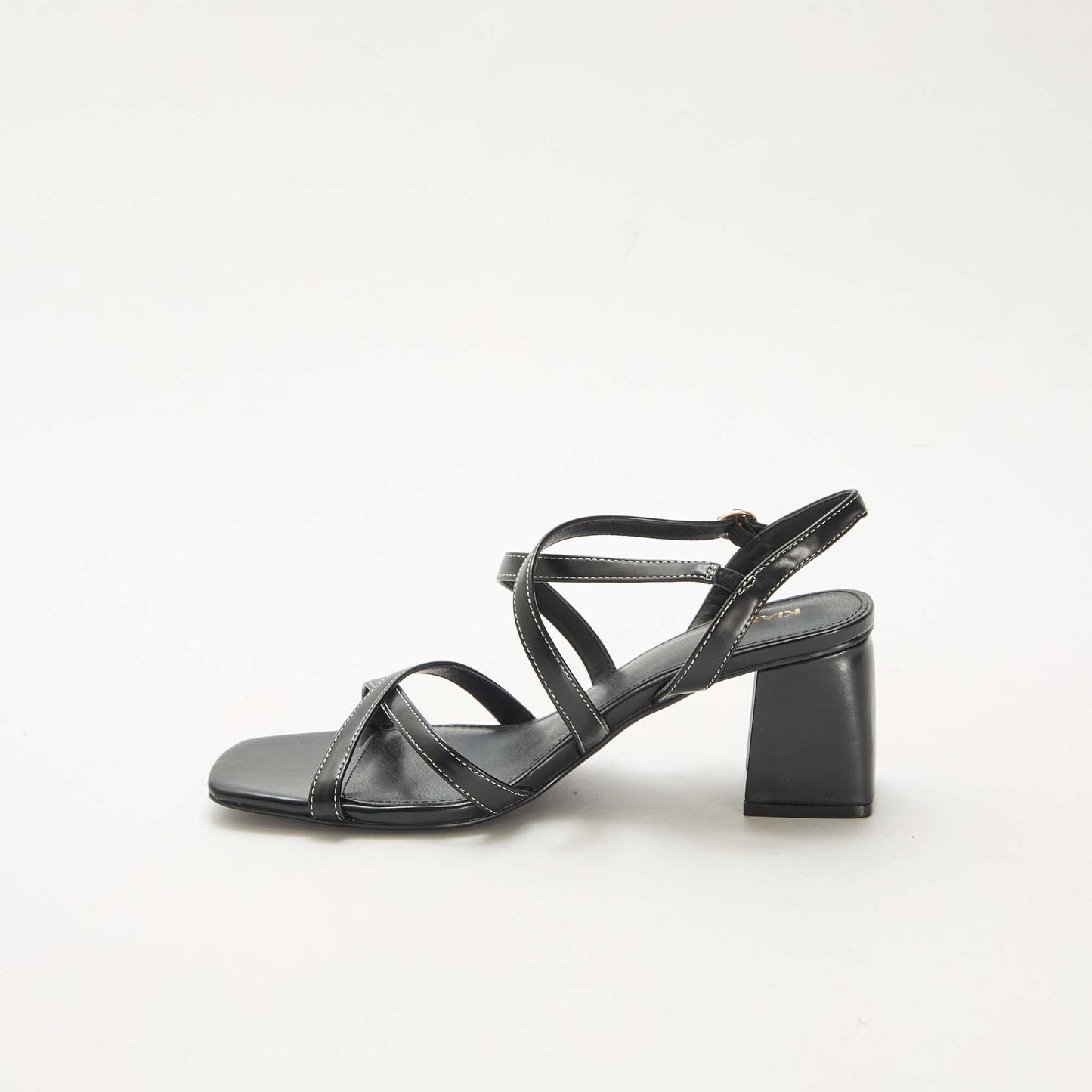 Sandales de cérémonie à talons NOIR