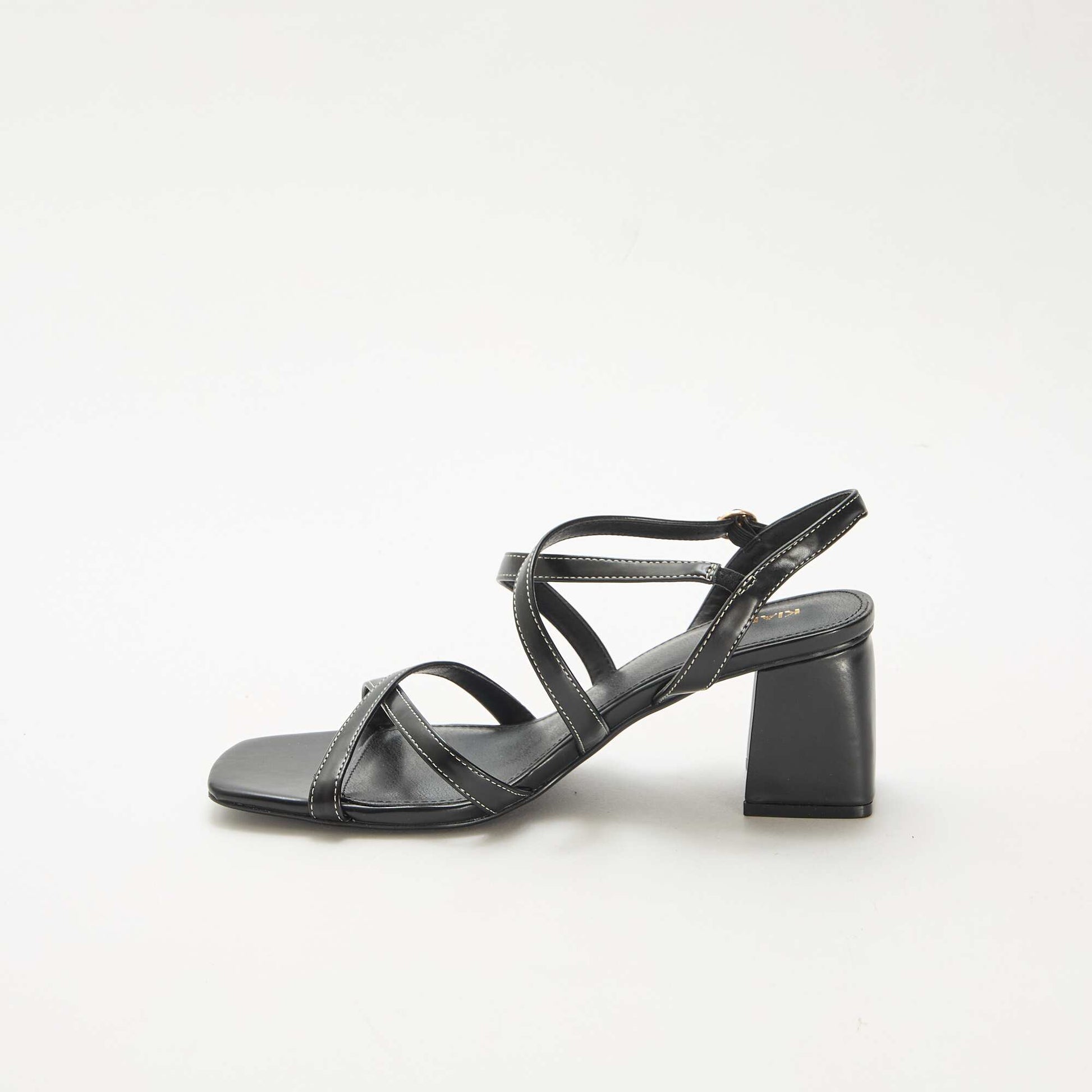 Sandales de cérémonie à talons NOIR