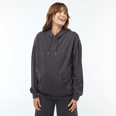 Sweat à capuche d'allaitement NOIR