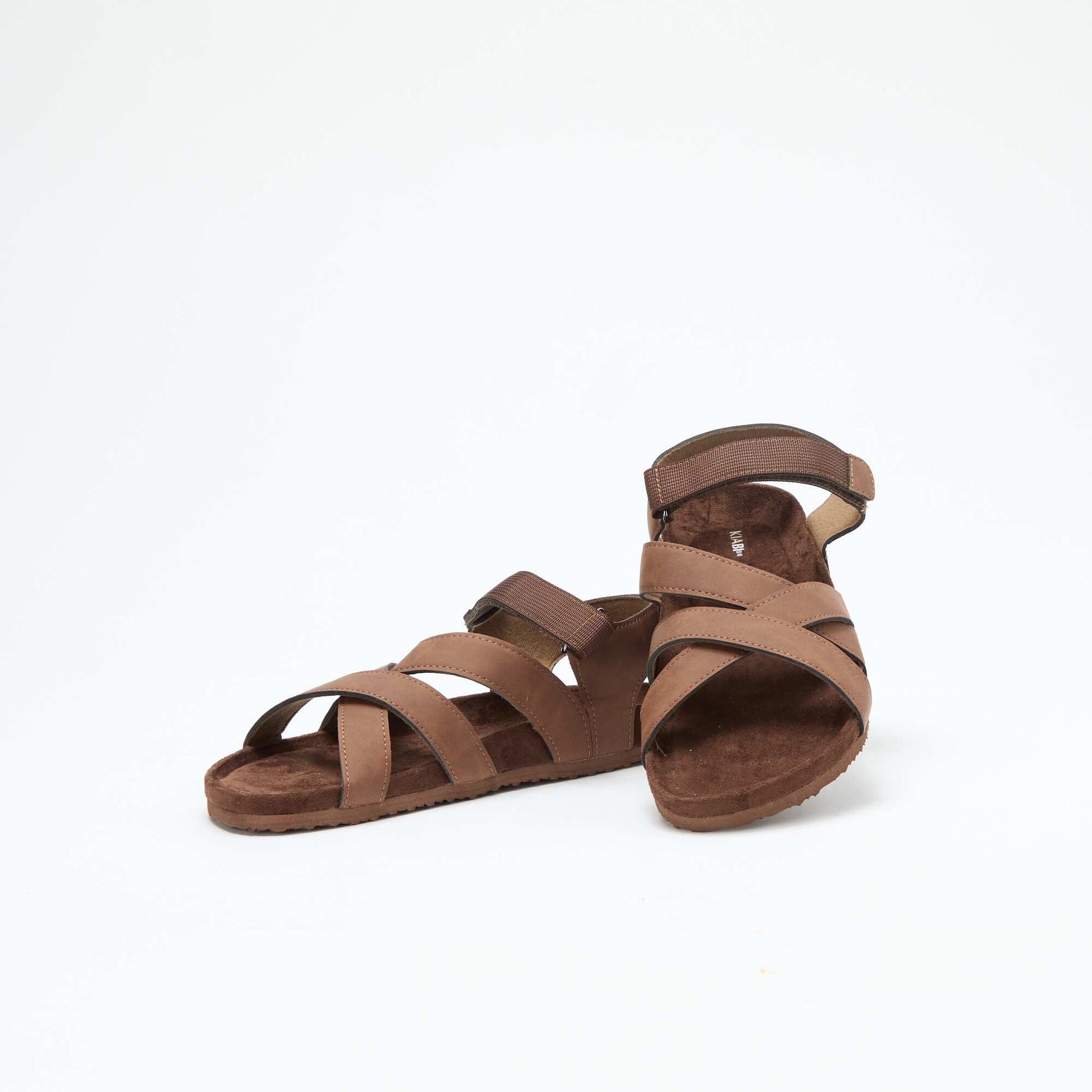 Sandales style trekking MARRON