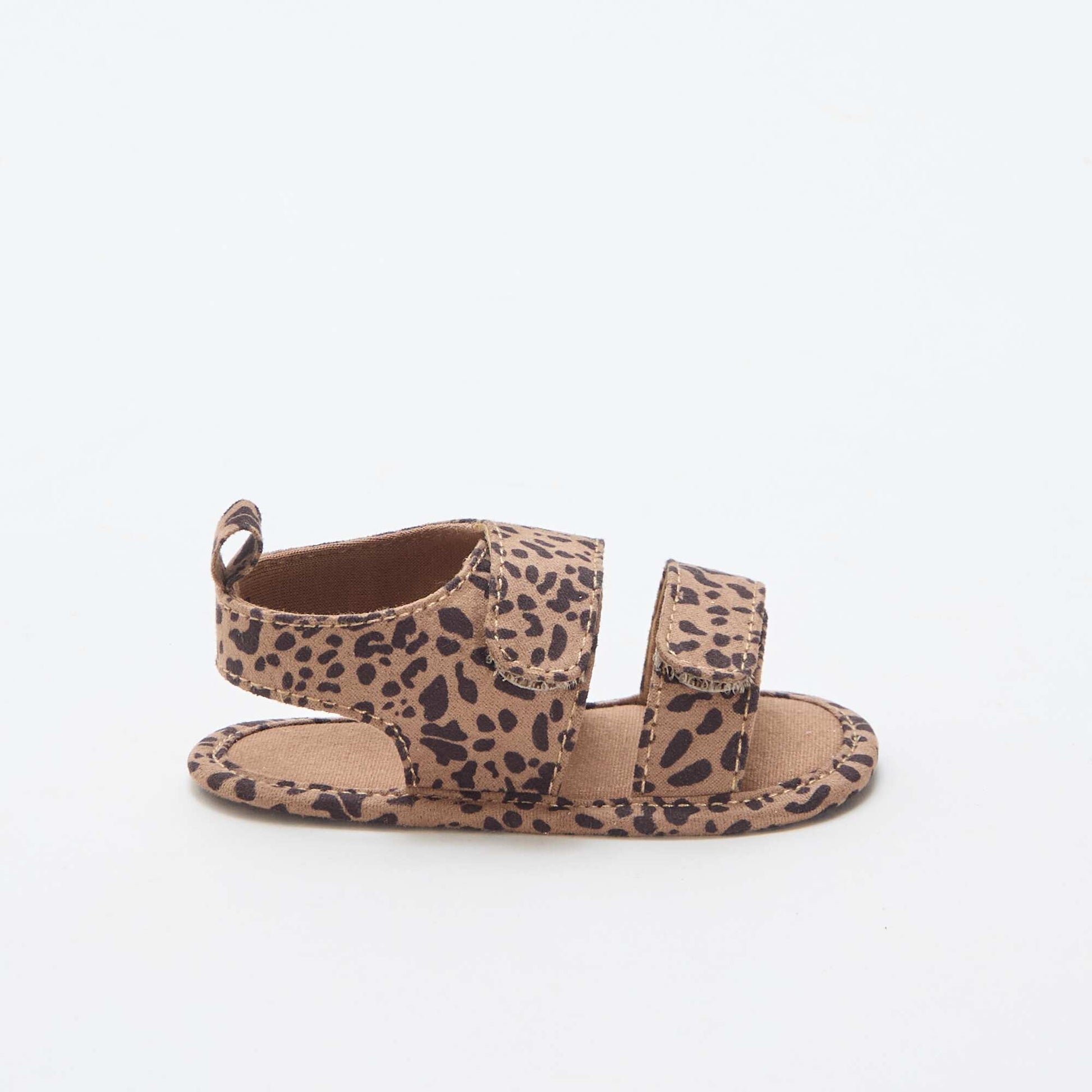 Sandales souples avec 2 brides MARRON
