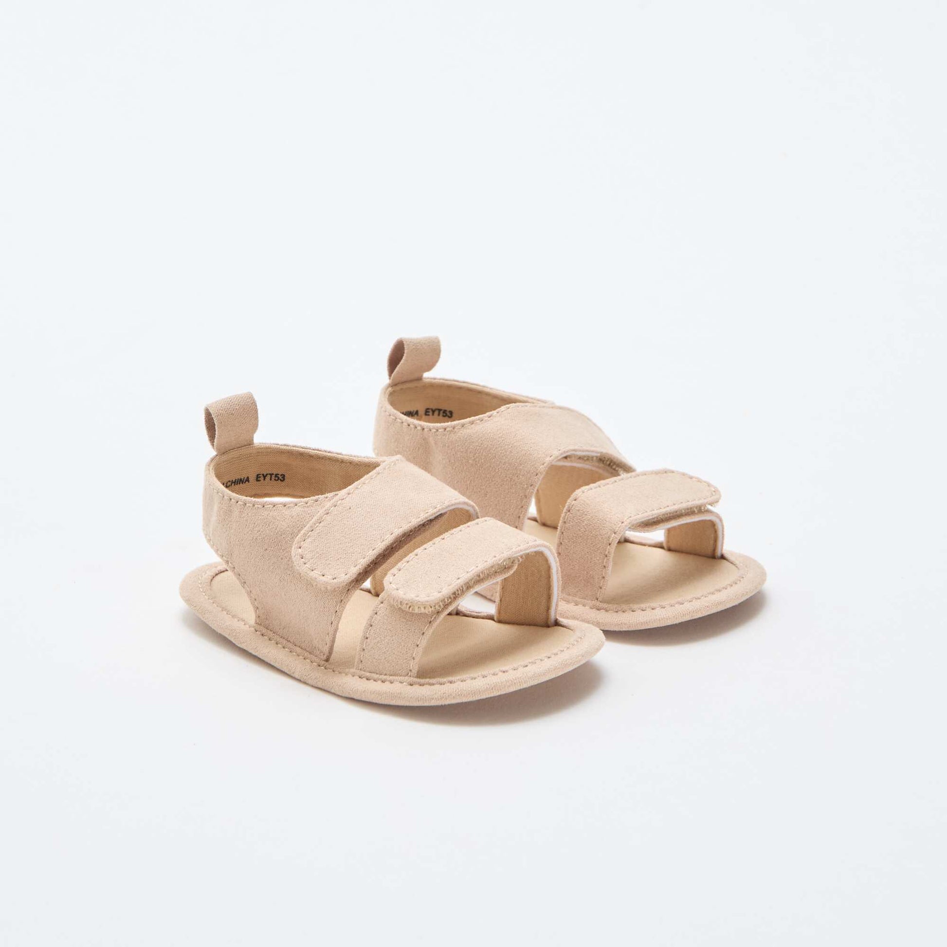 Sandales souples avec 2 brides BEIGE