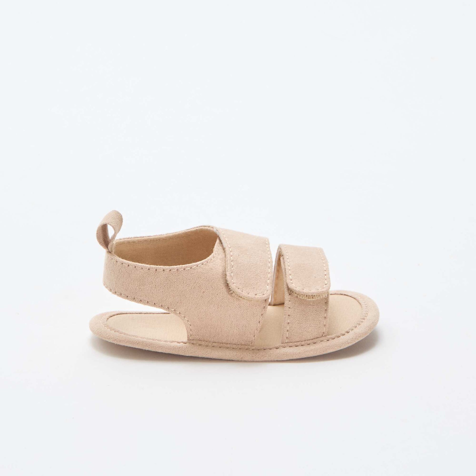 Sandales souples avec 2 brides BEIGE