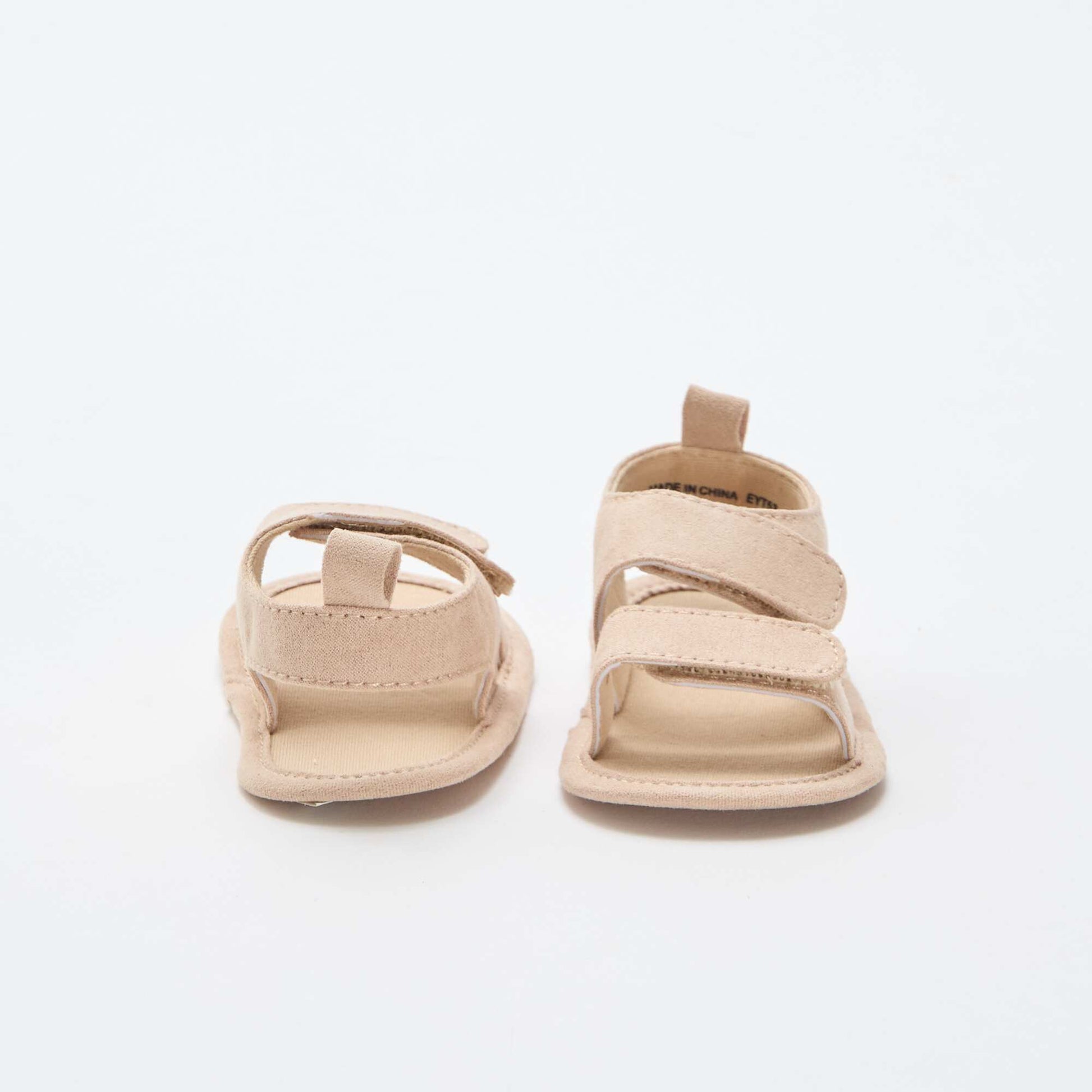 Sandales souples avec 2 brides BEIGE
