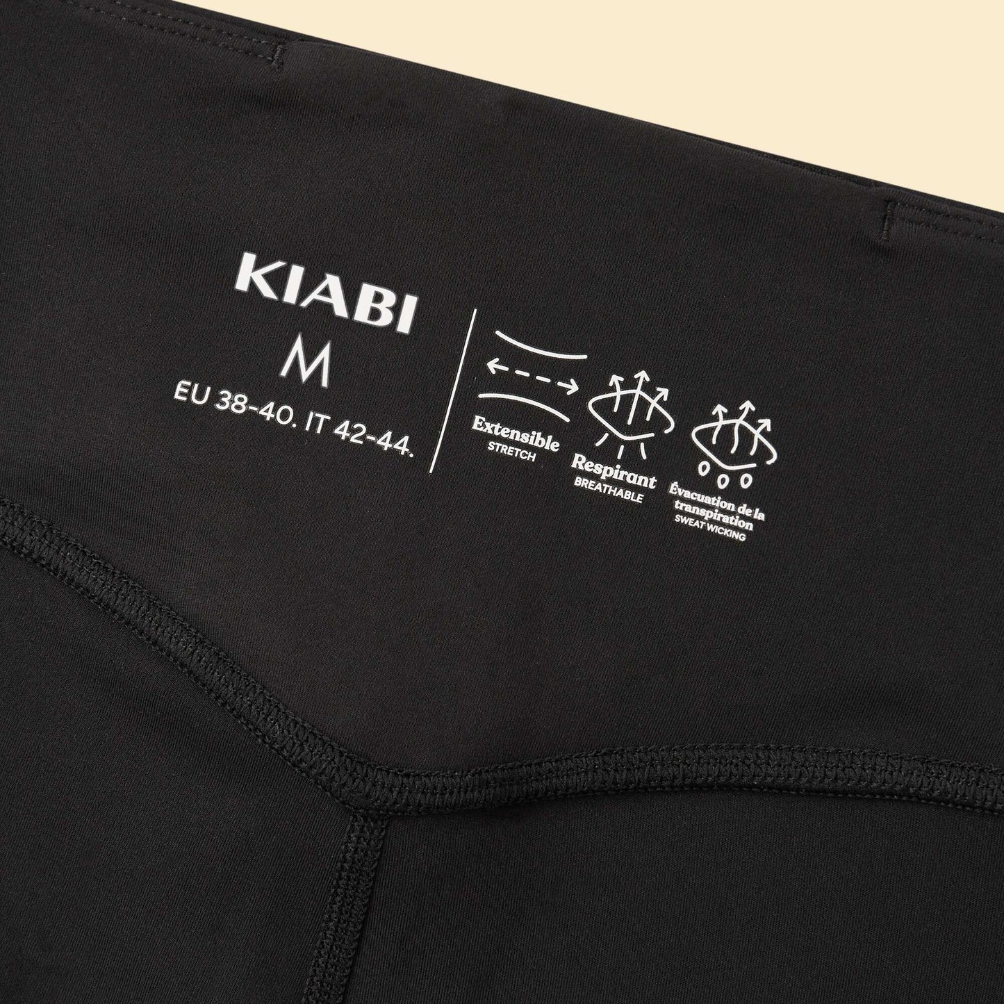 Legging de sport avec poches NOIR