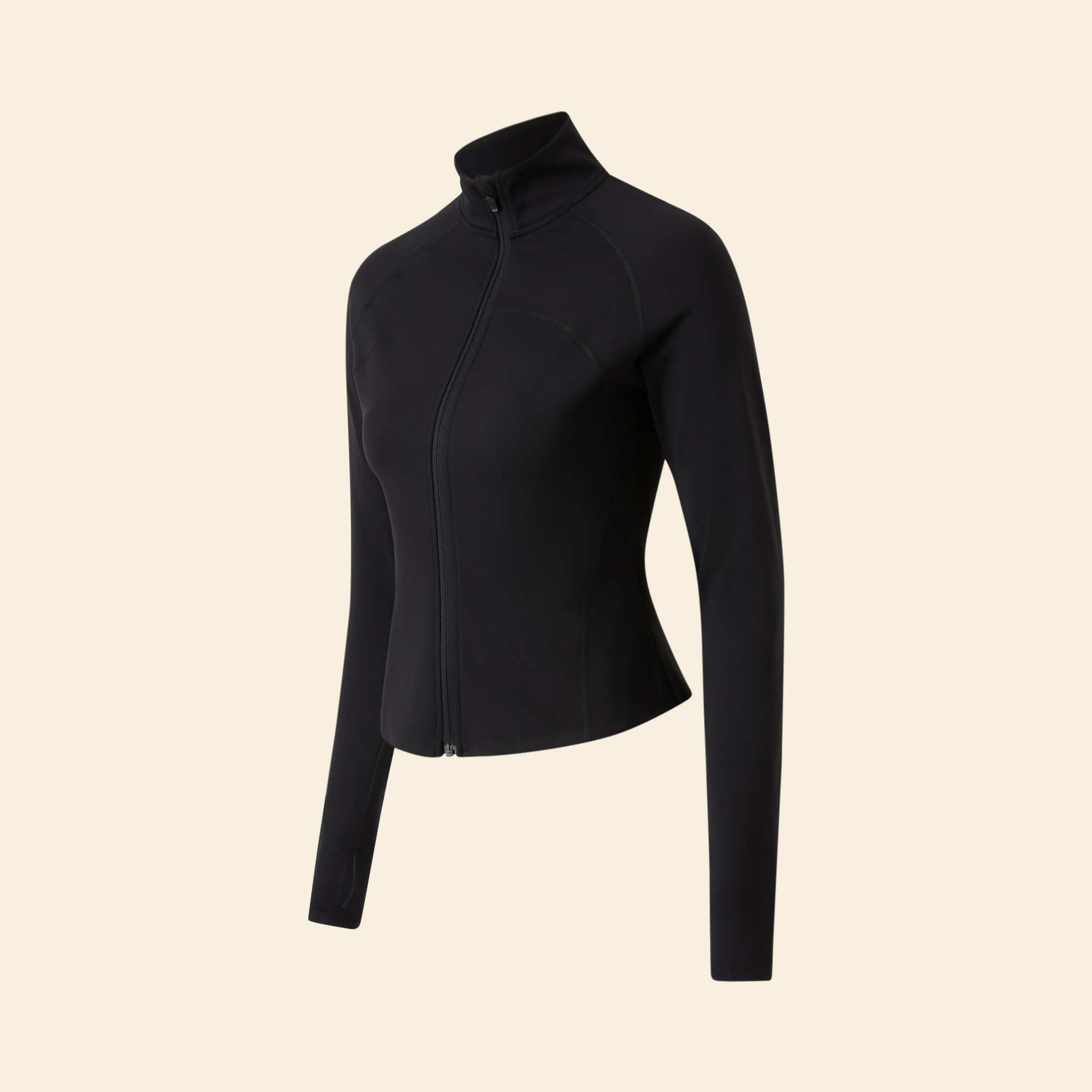 Veste de sport zippée NOIR