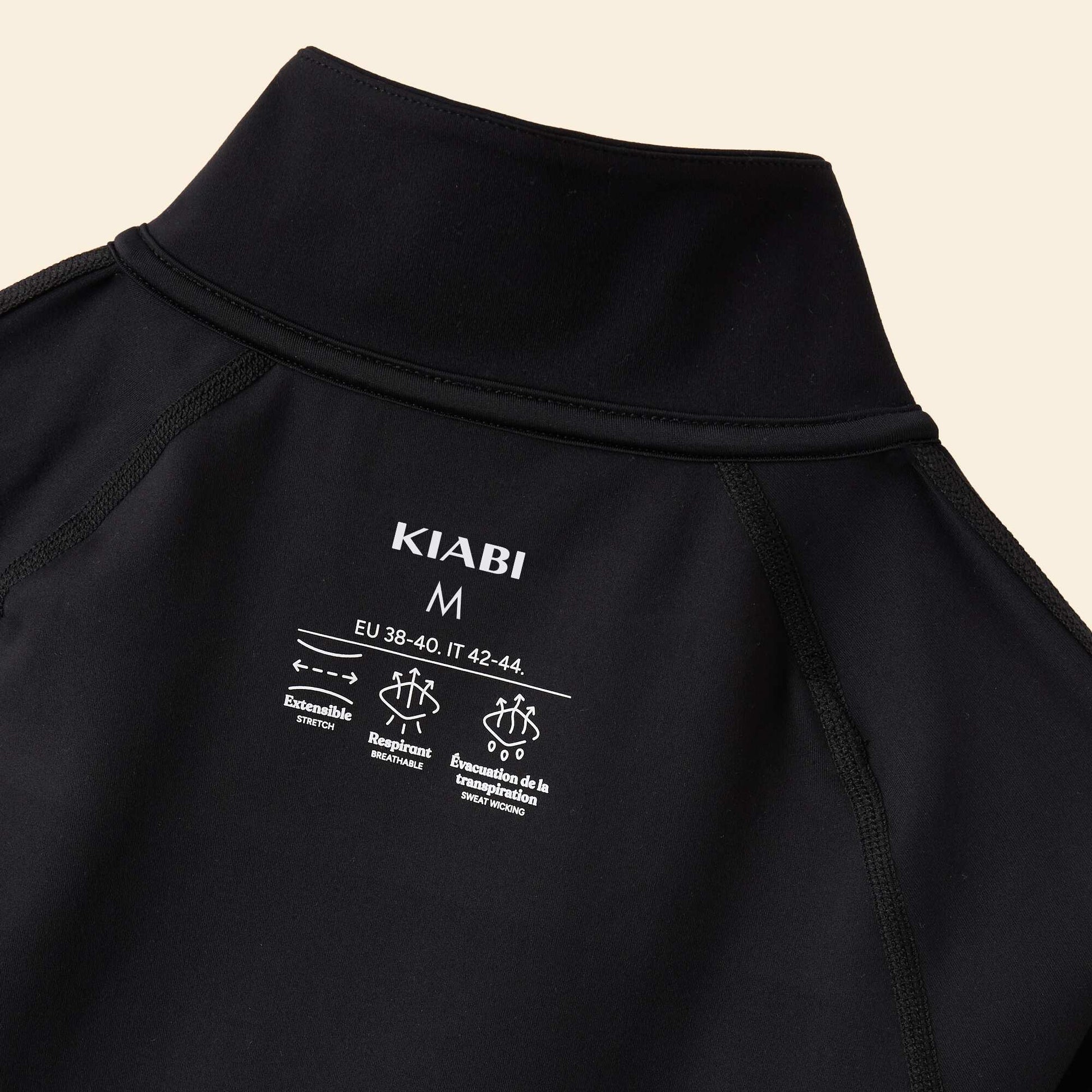 Veste de sport zippée NOIR
