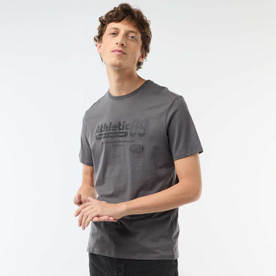 T-shirt imprimé fantaisie GRIS