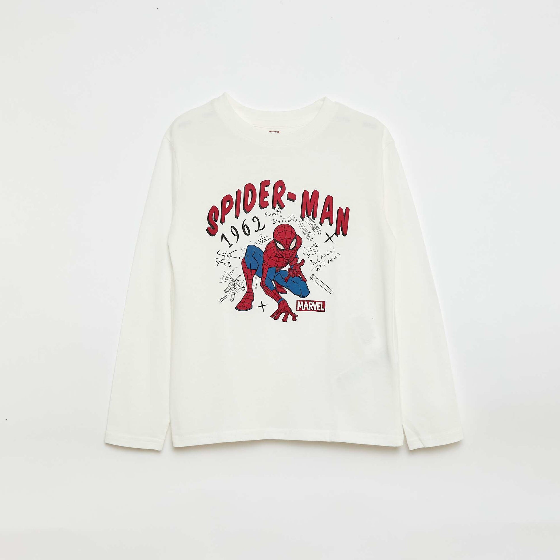 Lot de 3 tee-shirts 'Spider-Man' 'Marvel' BLANC