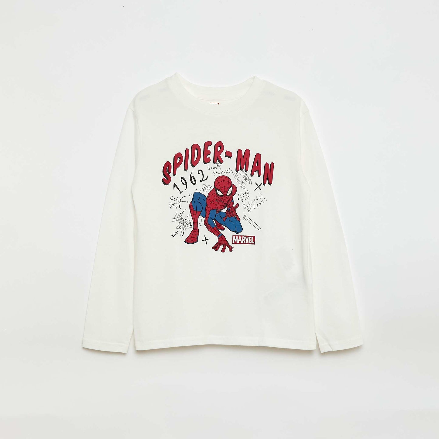 Lot de 3 tee-shirts 'Spider-Man' 'Marvel' BLANC