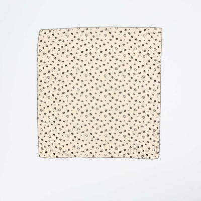 Foulard carré imprimé LéOPARD