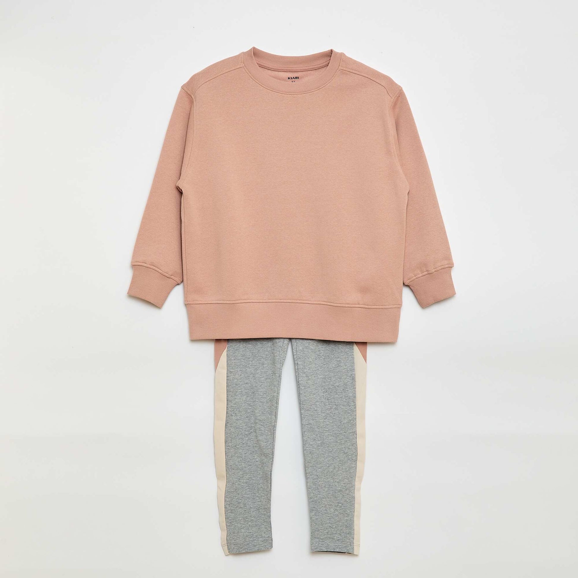 Ensemble sweat + legging - 2 pièces ROSE