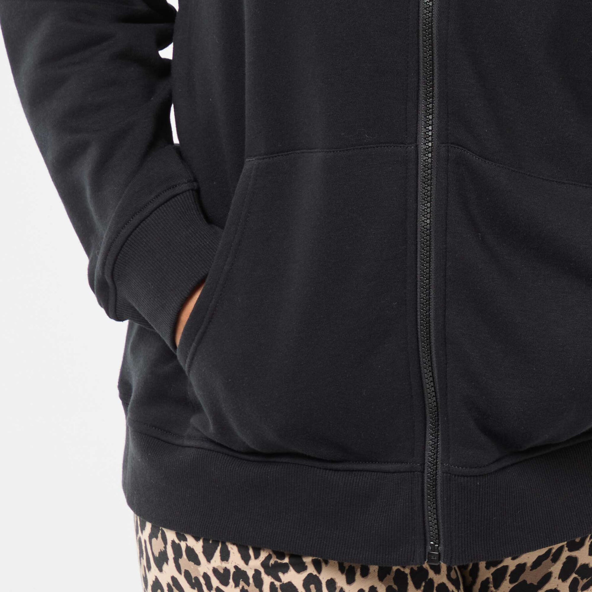 Sweat basique en molleton NOIR