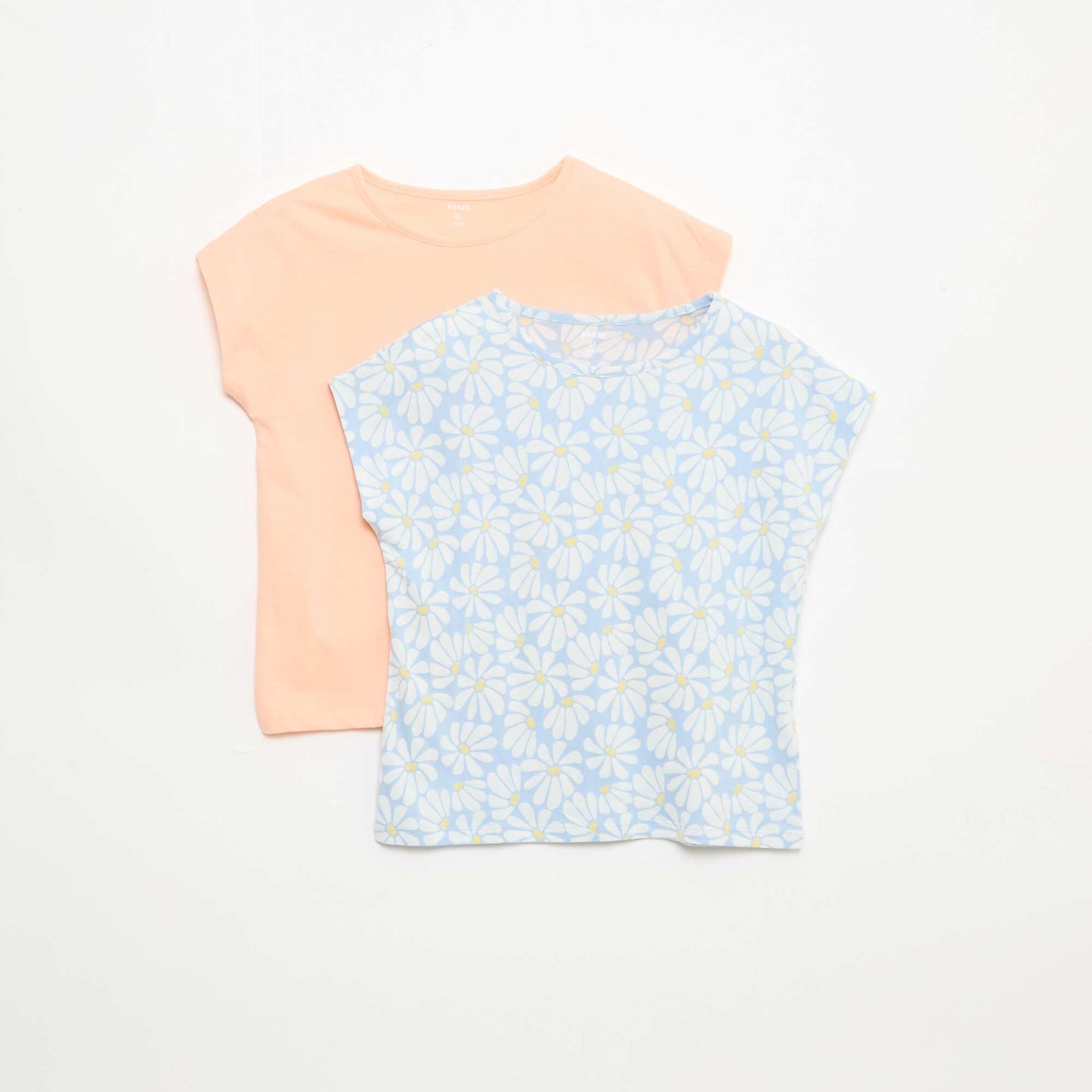 Lot de 2 t-shirts à manches courtes - 2 pièces BLEU