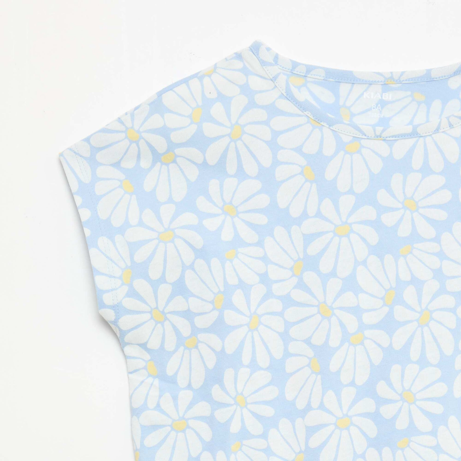 Lot de 2 t-shirts à manches courtes - 2 pièces BLEU